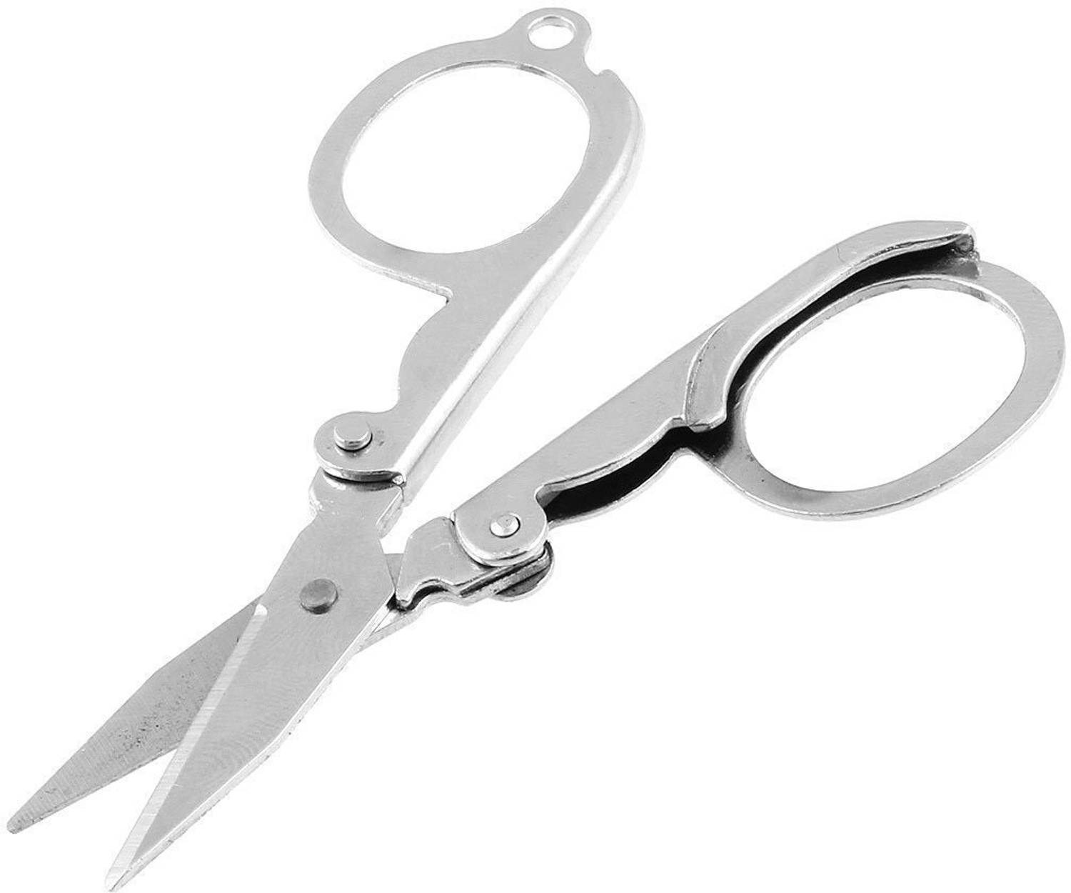 AASA Folding Scissors For Moustache Trimming, Scissors For Hair Cutting Scissors