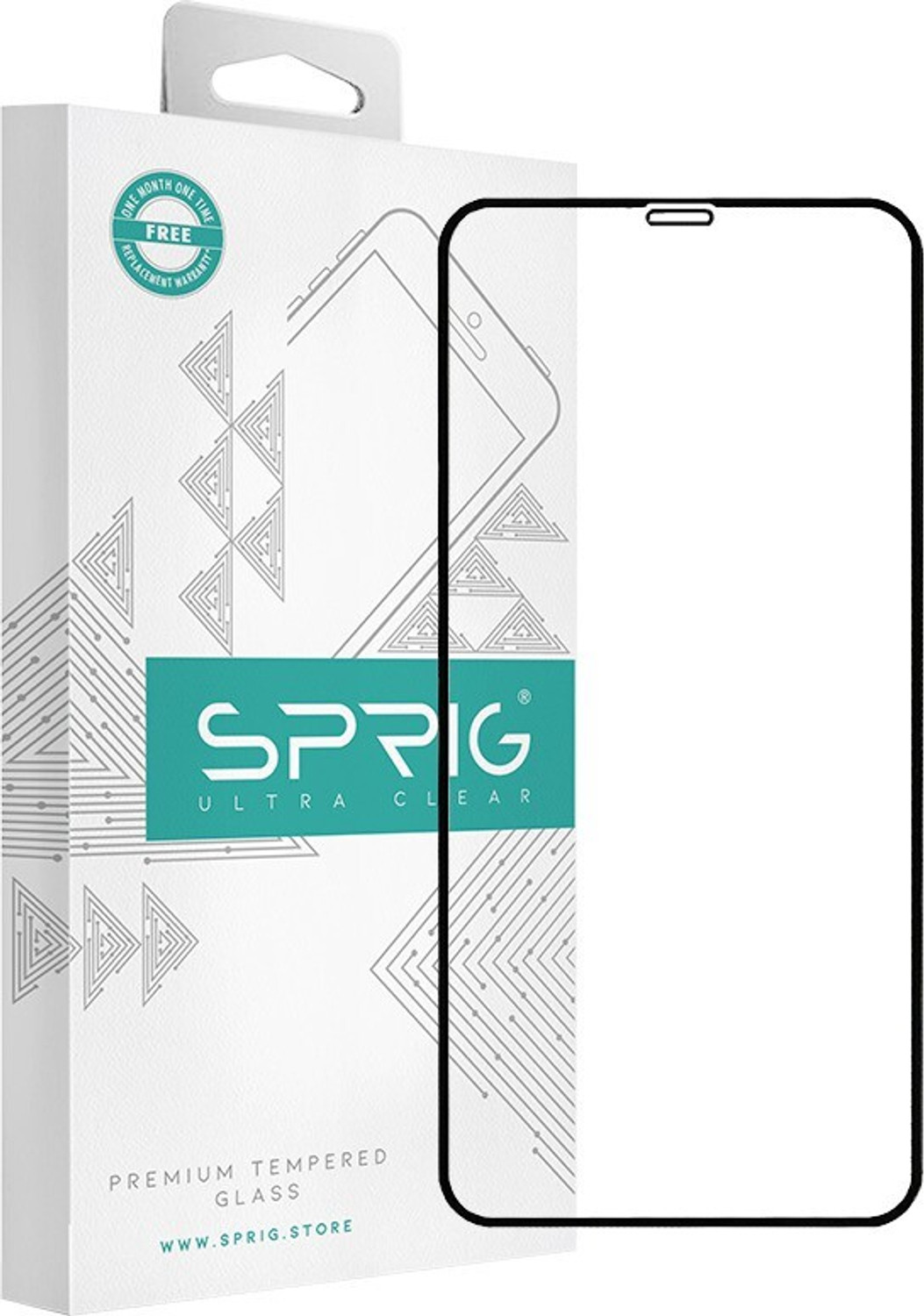 Image of Sprig Edge To Edge Tempered Glass for Apple iPhone 11, iPhone 11, Apple iPhone XR