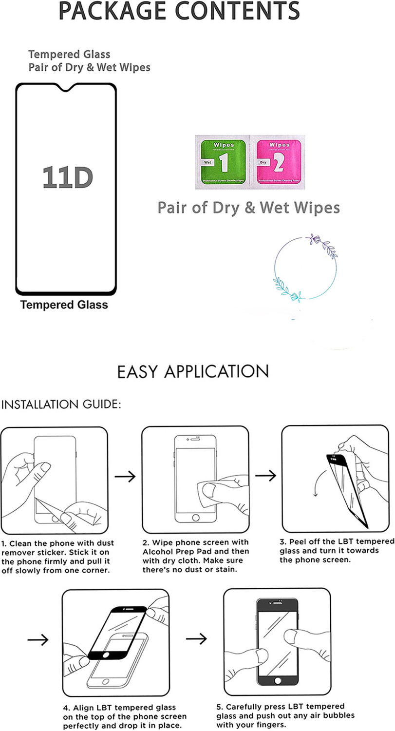 Image of ASMANTIC Tempered Glass Guard for Redmi 12 5G