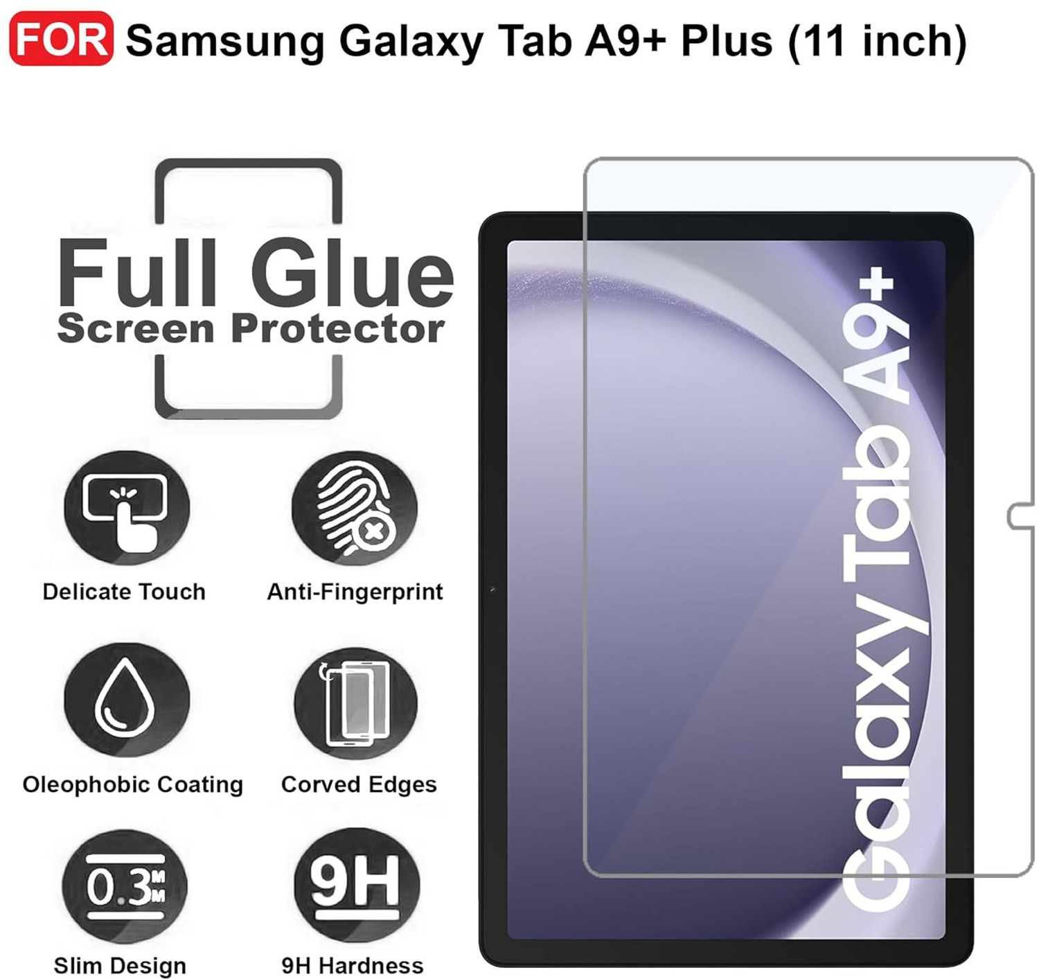 Image of Radhika ENT Screen Guard for Samsung Tab A9+ Plus (11 inch)