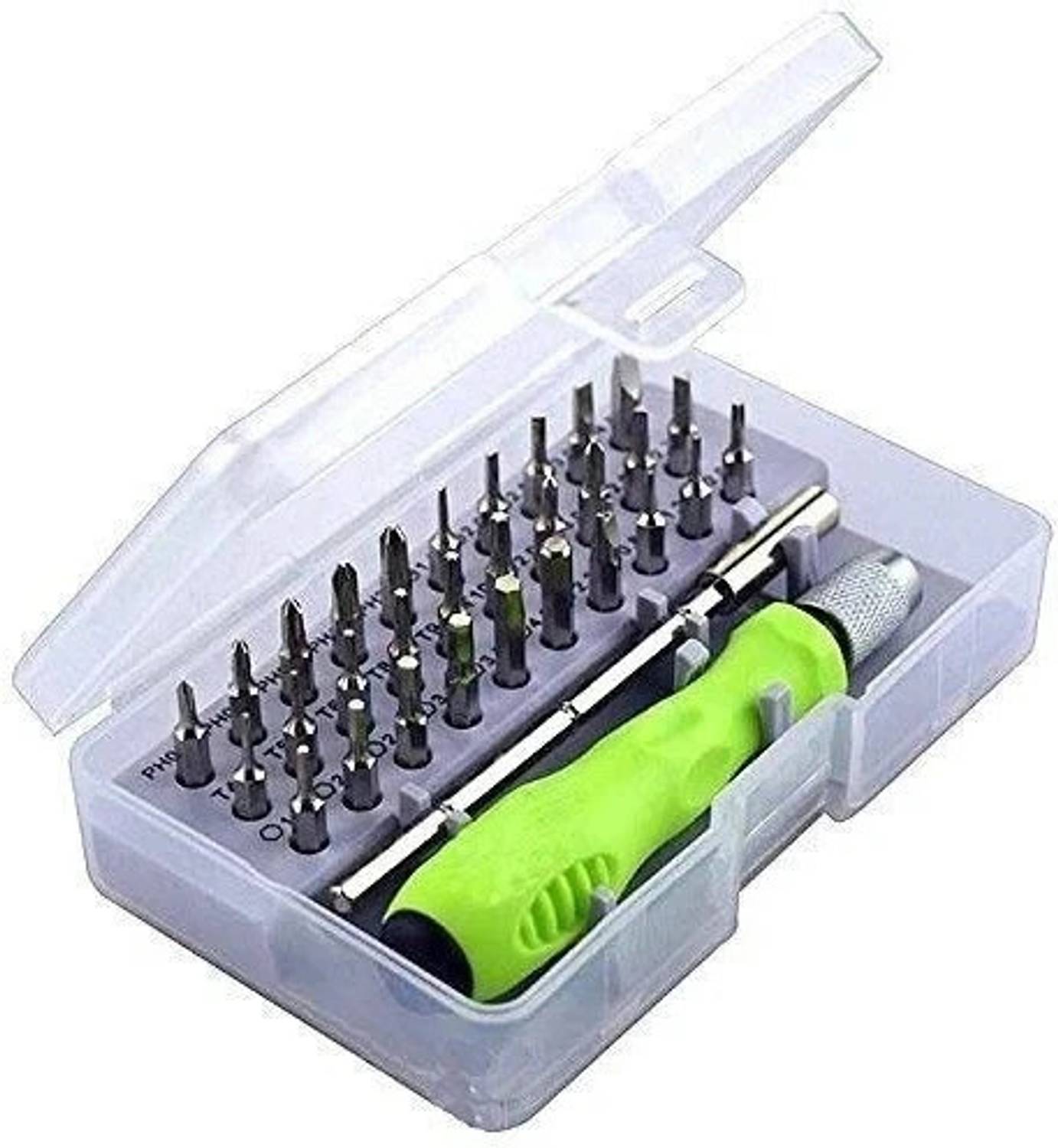 Tec Tavakkal 32 in 1 Screwdriver Bits Set with Magnetic Standard Screwdriver Set Rs. 161 - Flipkart