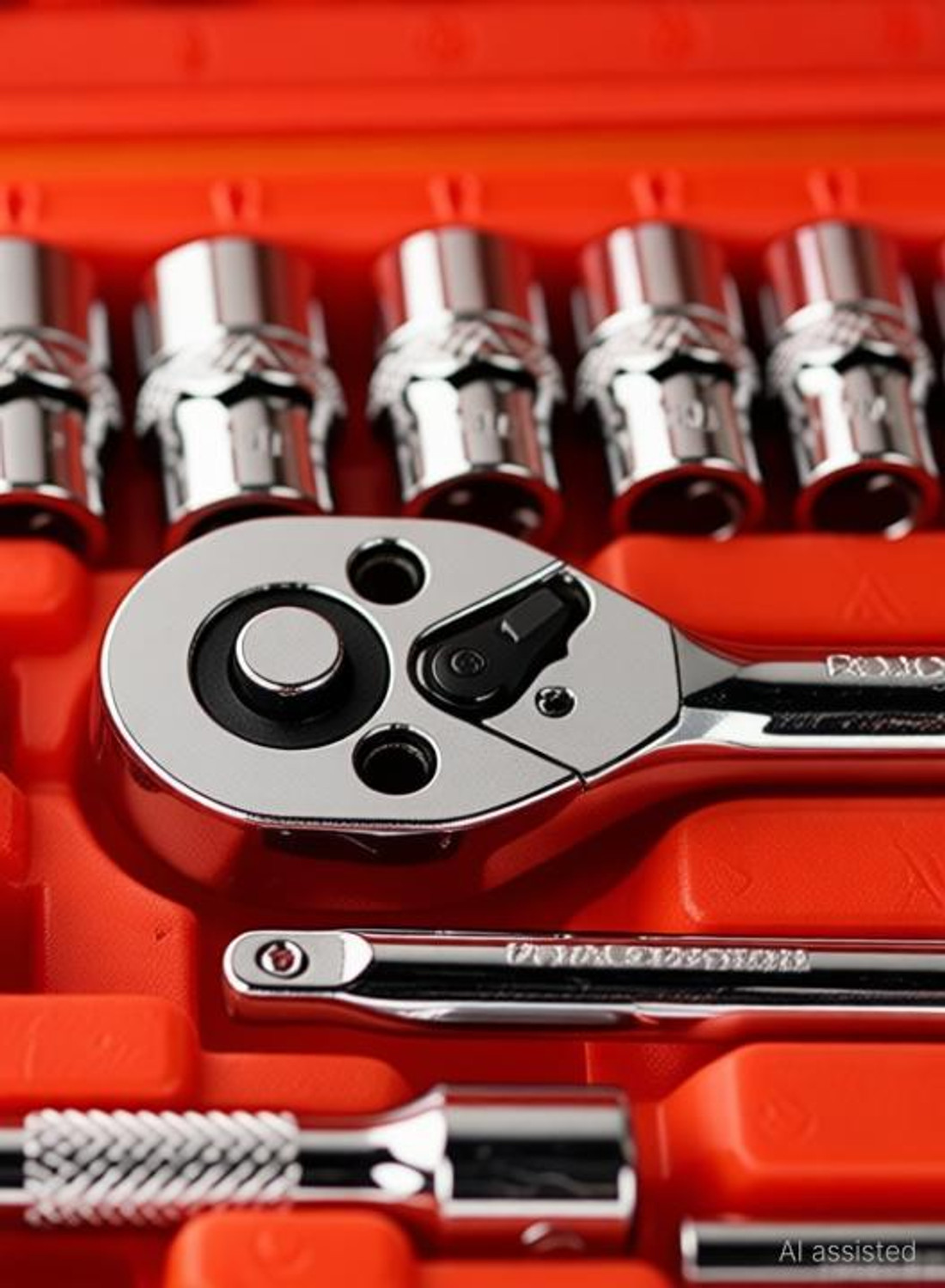 Image of nnbb Multi Purpose Tool Case Hand Tool Kit (46 Tools) Ratchet Screwdriver Set (Pack of 1)