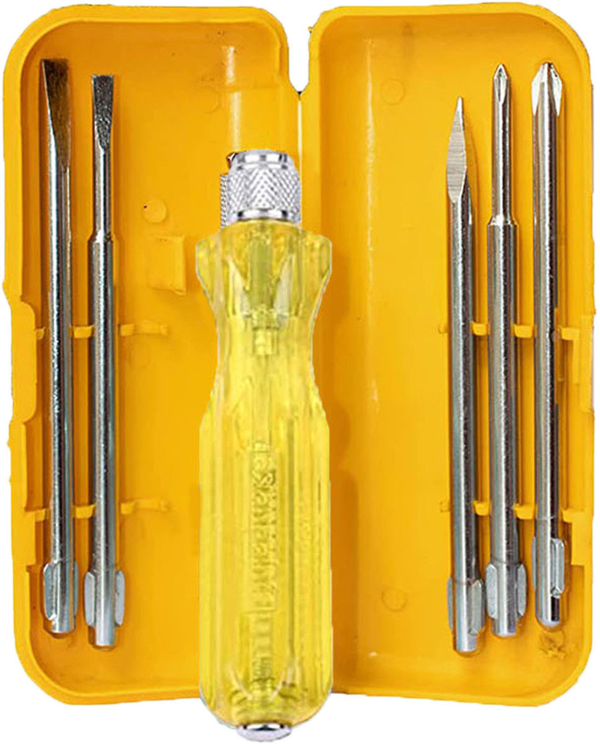 Image of Kshivi 5 Pcs Combination Screwdriver Set Kit With Different Blades for Multipurpose Use Combination Screwdriver Set