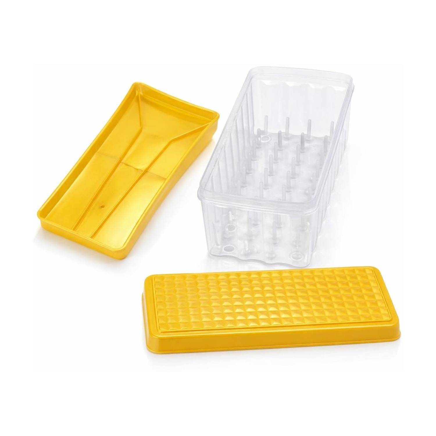 Aezzo 1 Pcs. Double Layer 36 Thread Spool Reel Hole Empty Sewing Kit Box. Sewing Kit