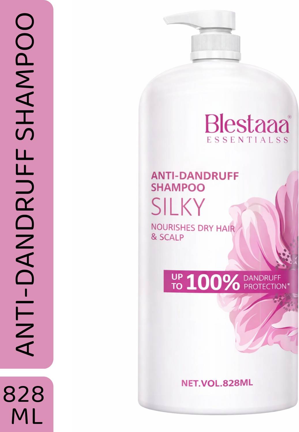 blestaaa essentialss Smooth & Silky Anti Dandruff Shampoo for Sof