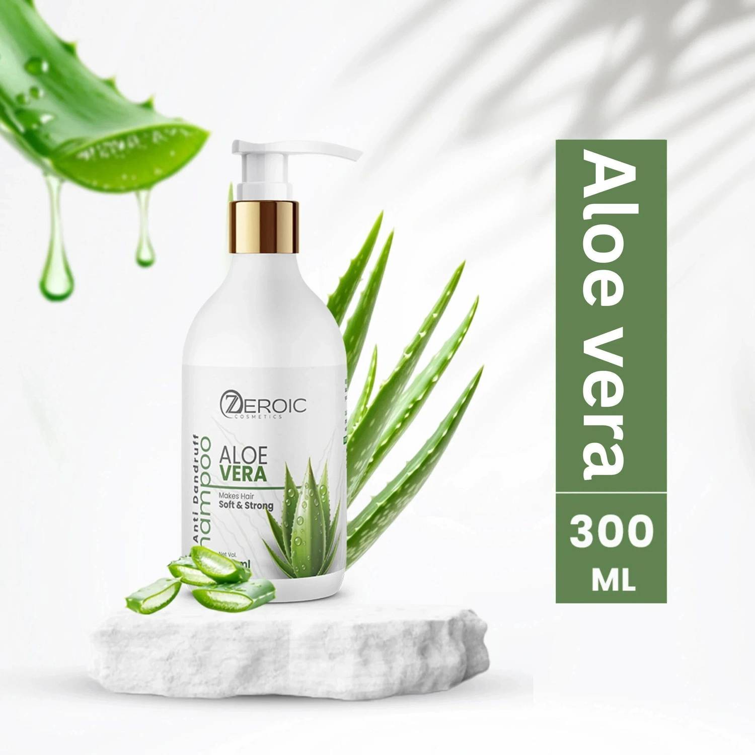 ZEROIC Aloe Vera Shampoo for Dandruff & Hairfall Control - Suitable for all  Hair types - Price in India, Buy ZEROIC Aloe Vera Shampoo for Dandruff &  Hairfall Control - Suitable for