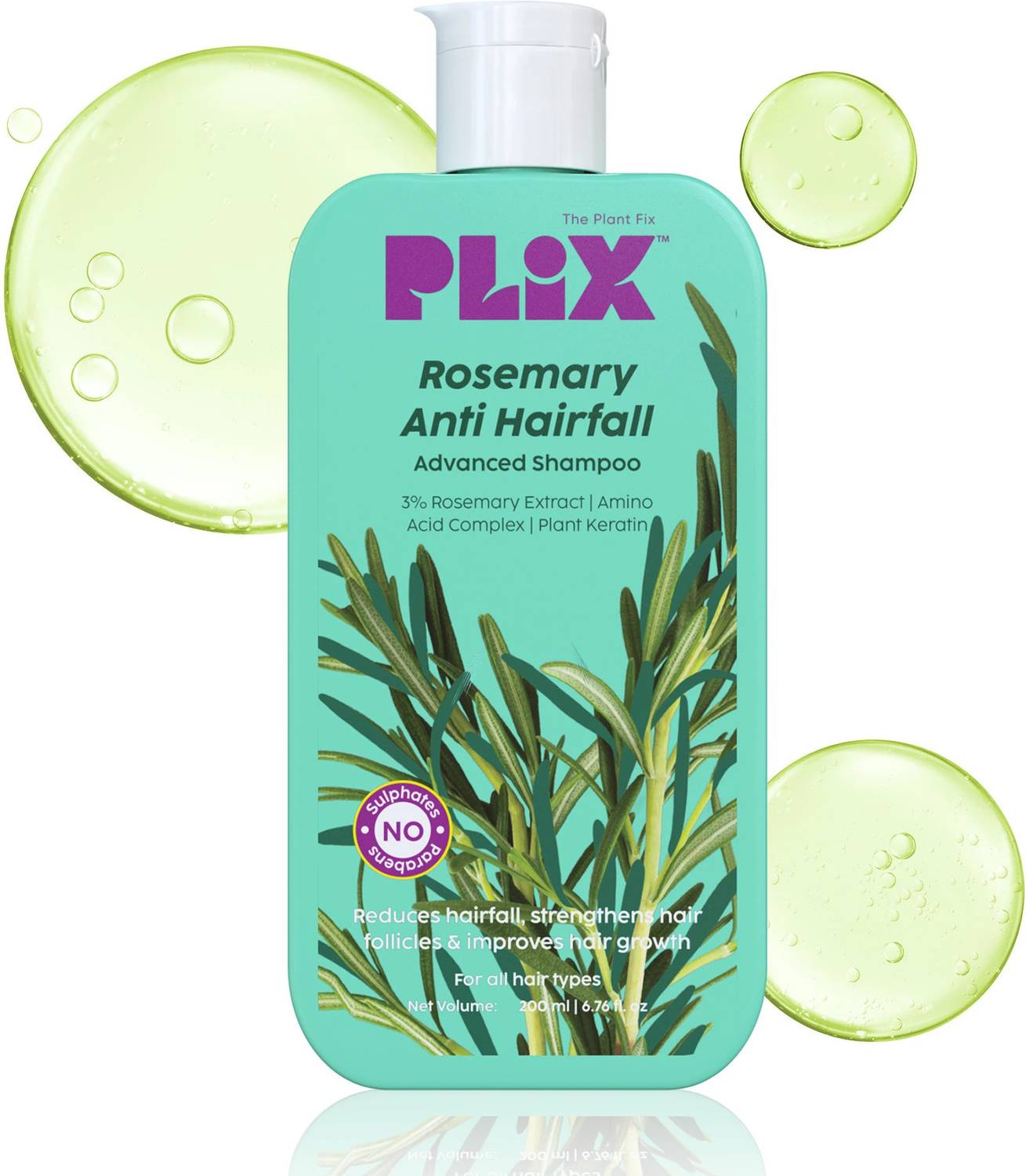 The Plant Fix Plix Rosemary Anti Hair Fall Shampoo - Image 1
