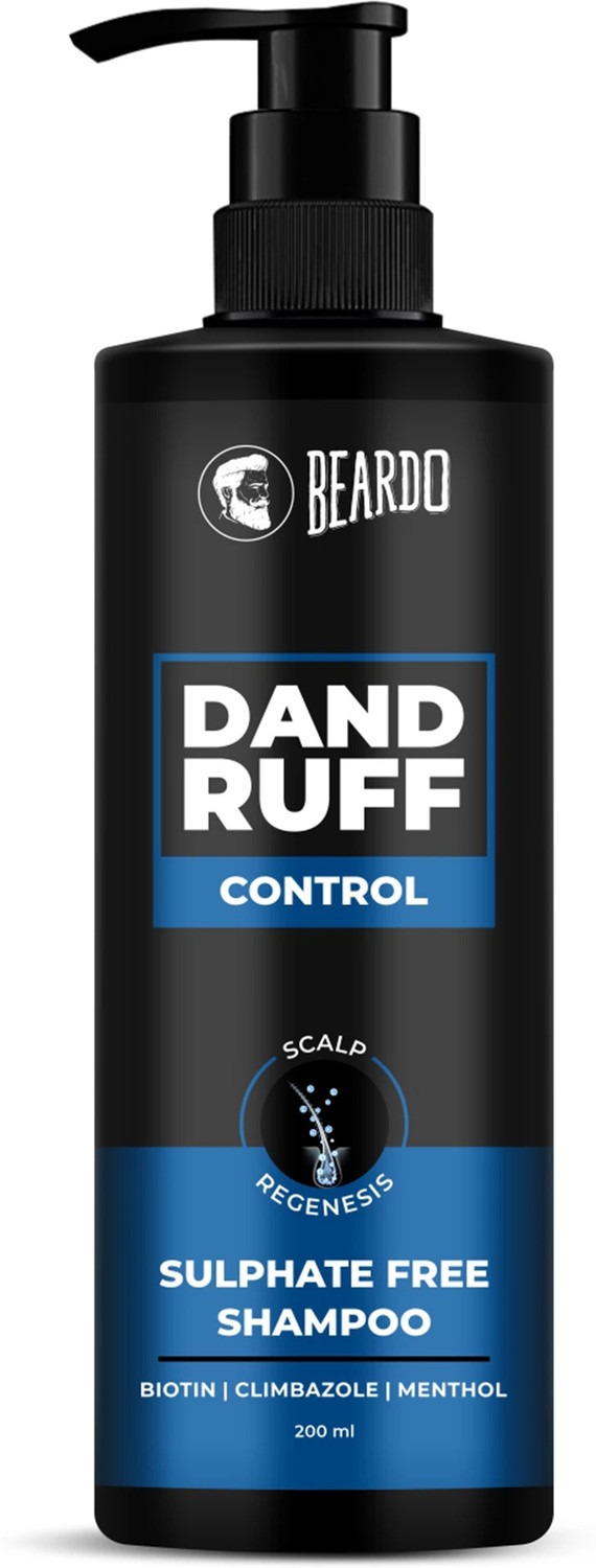 Image of BEARDO Dandruff Control Sulphate Free Shampoo | Reduce Dandruff and Itchy Scalp