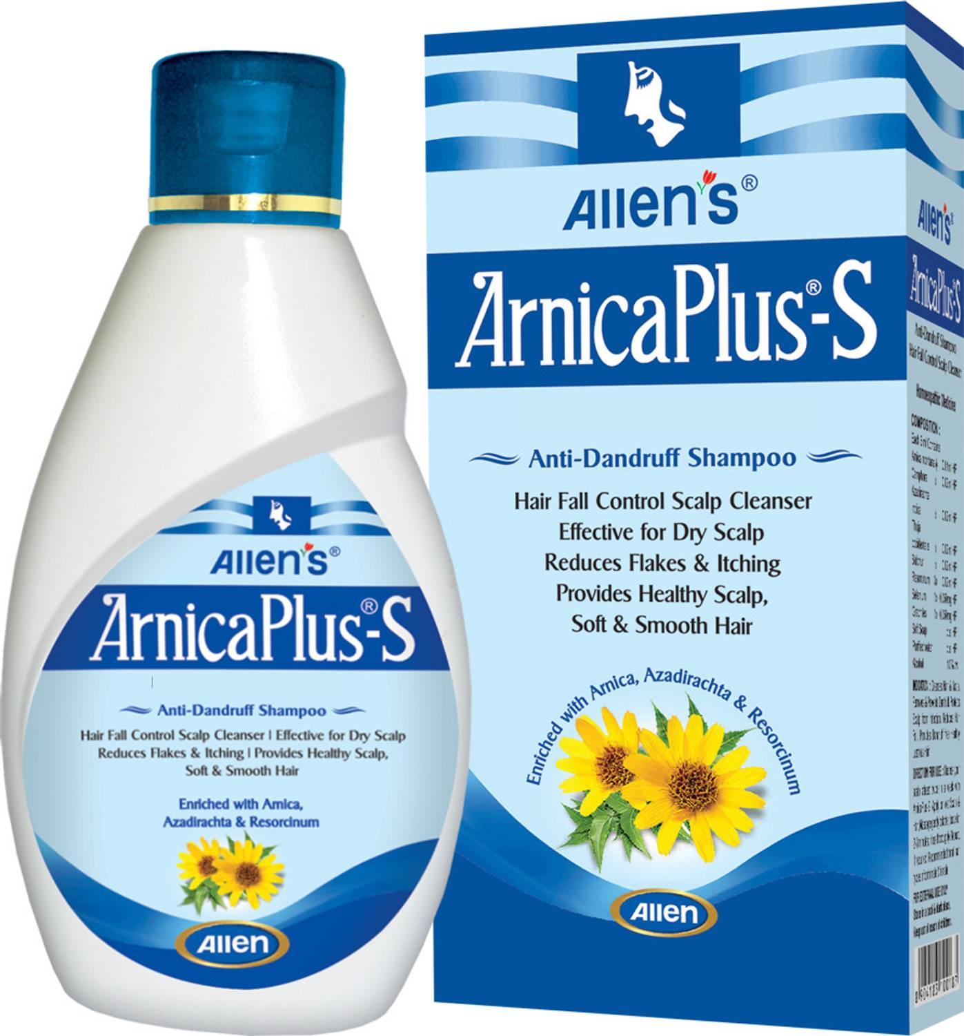 Allen's ArnicaPlus-S Anti-Dandruff Shampoo (100 ml x 6 Packs)