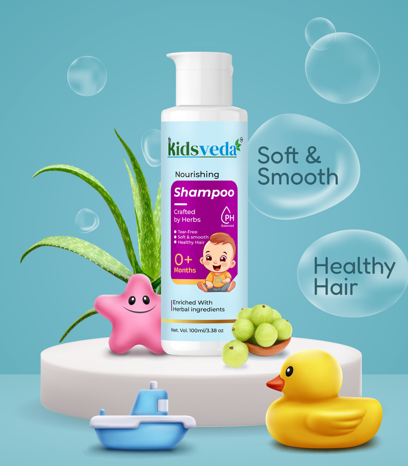 Image of KIDSVEDA BABY SHAMPOO