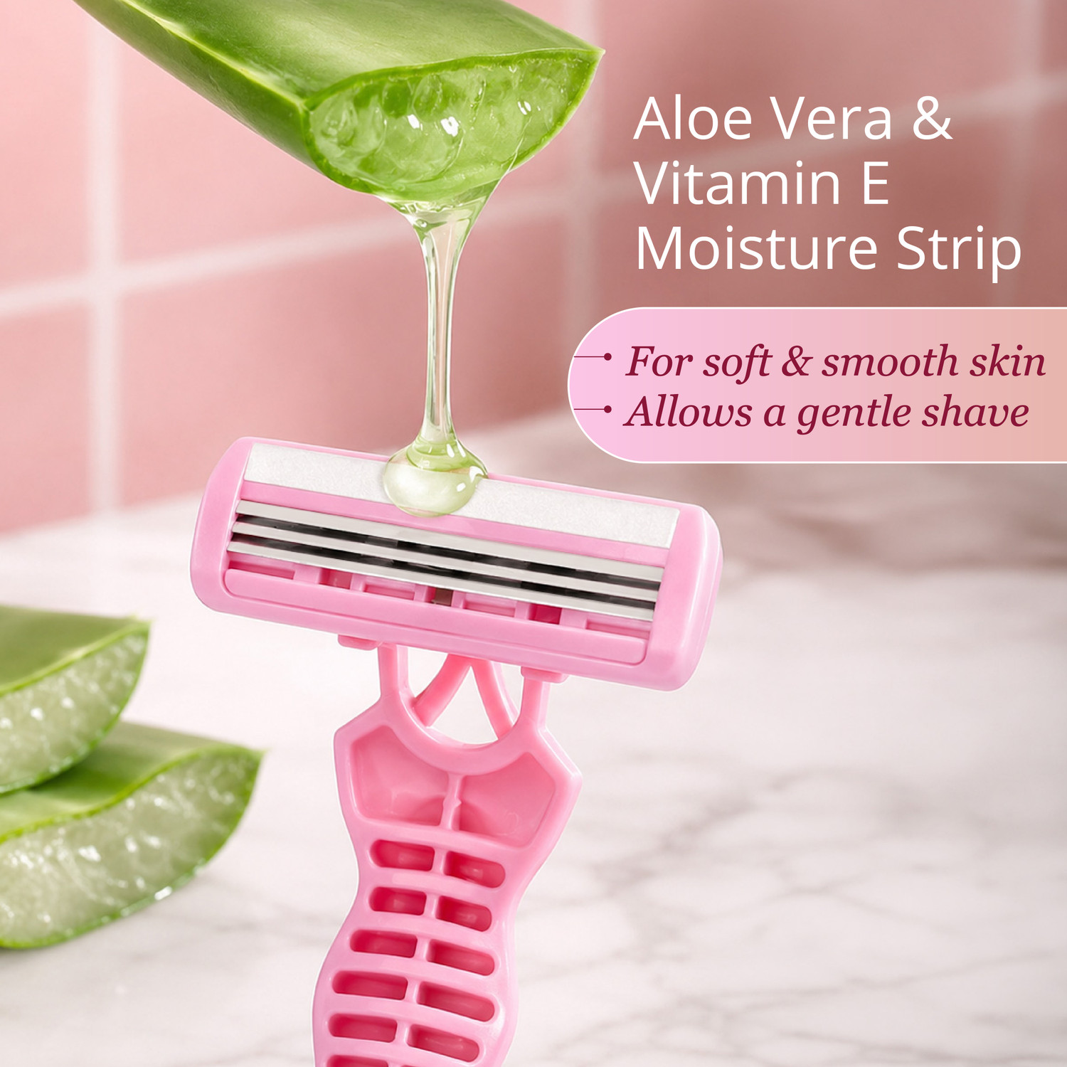 Image of Carmesi Disposable Body Razors | For Smooth & Painless Hair Removal, Women