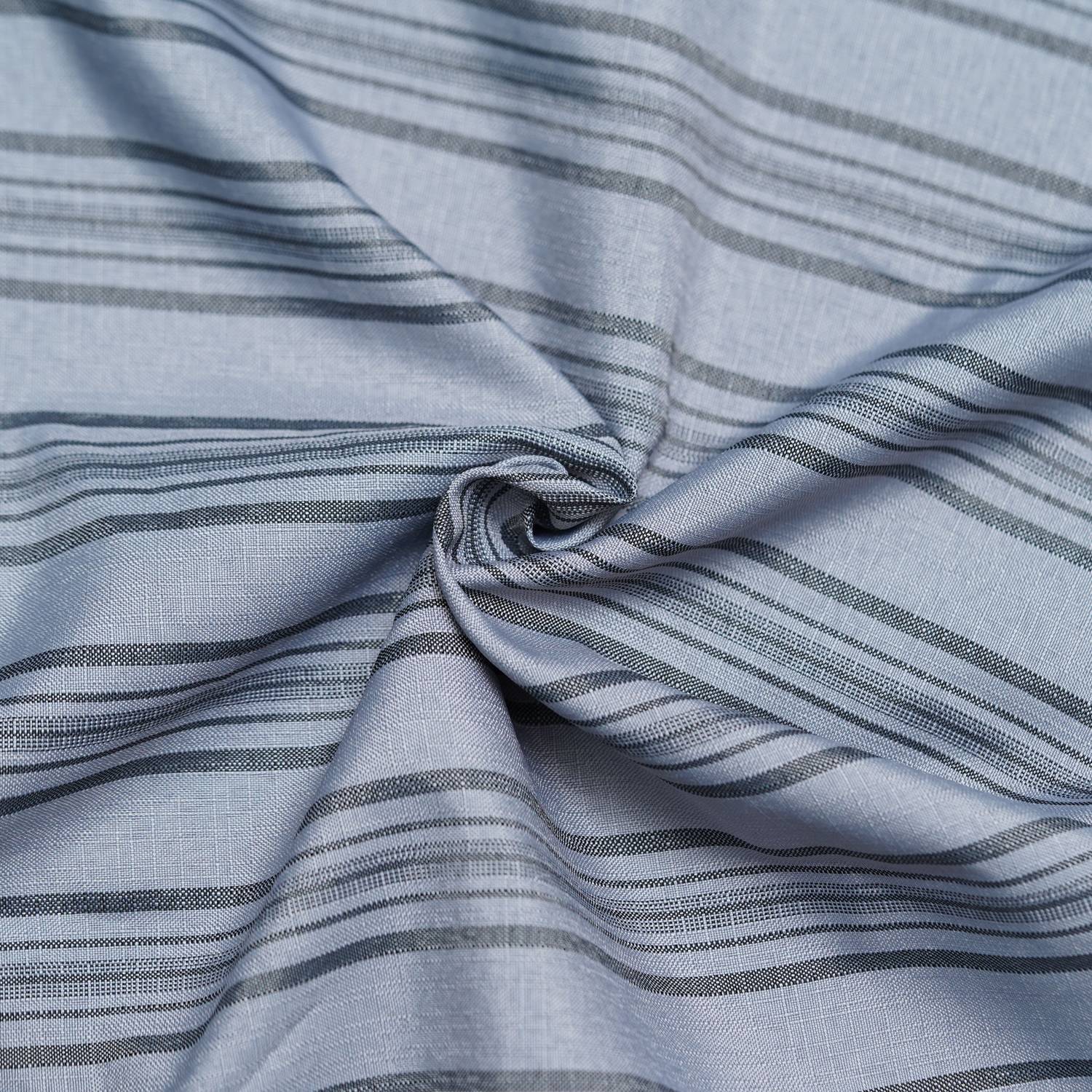Wearich Men Grey Striped Casual Shirt - Image 4
