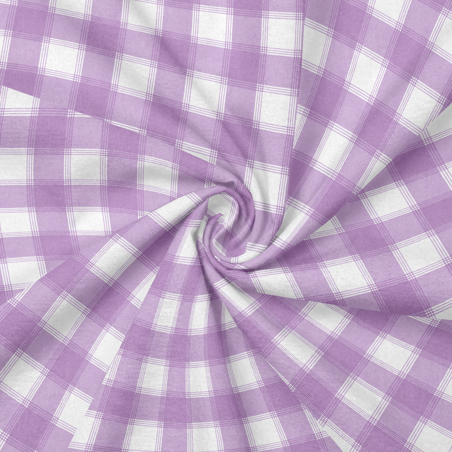 Image of VD Looks Men Checkered Casual Purple, White Shirt