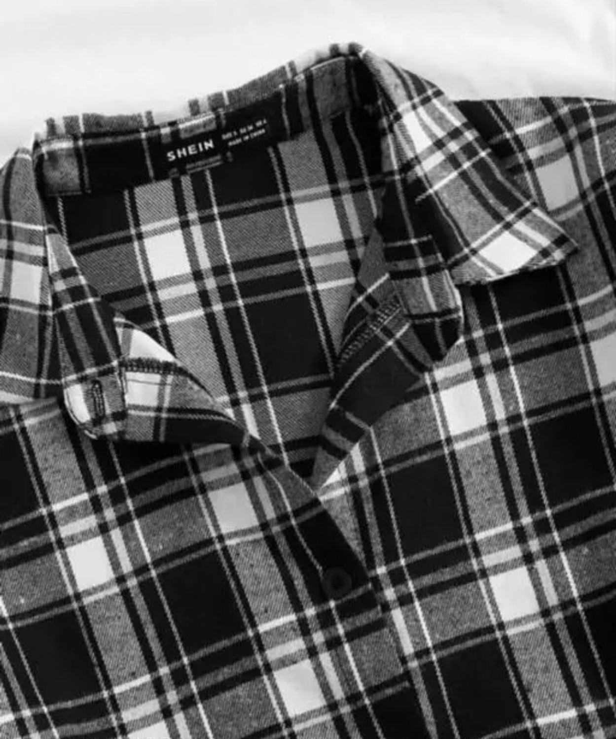 Image of PakhiOutfit Women Checkered Party Black Shirt