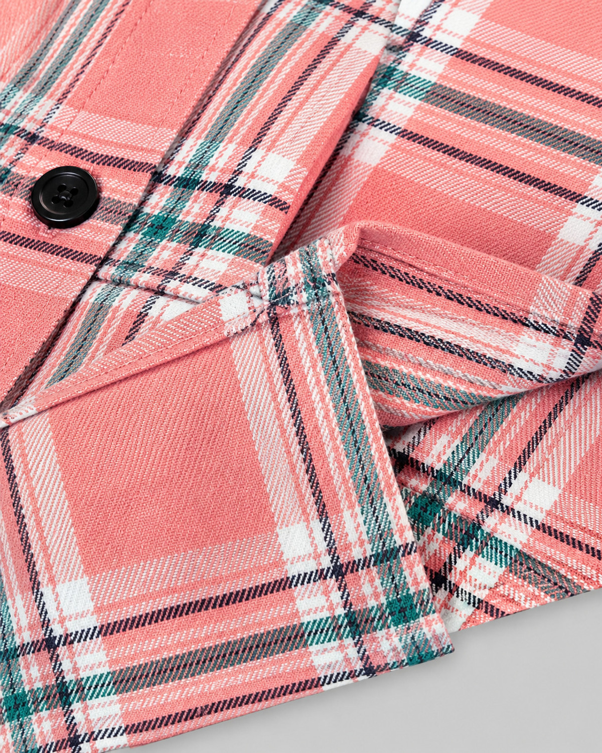 Image of Lyphy Men Checkered Casual Pink, Green Shirt