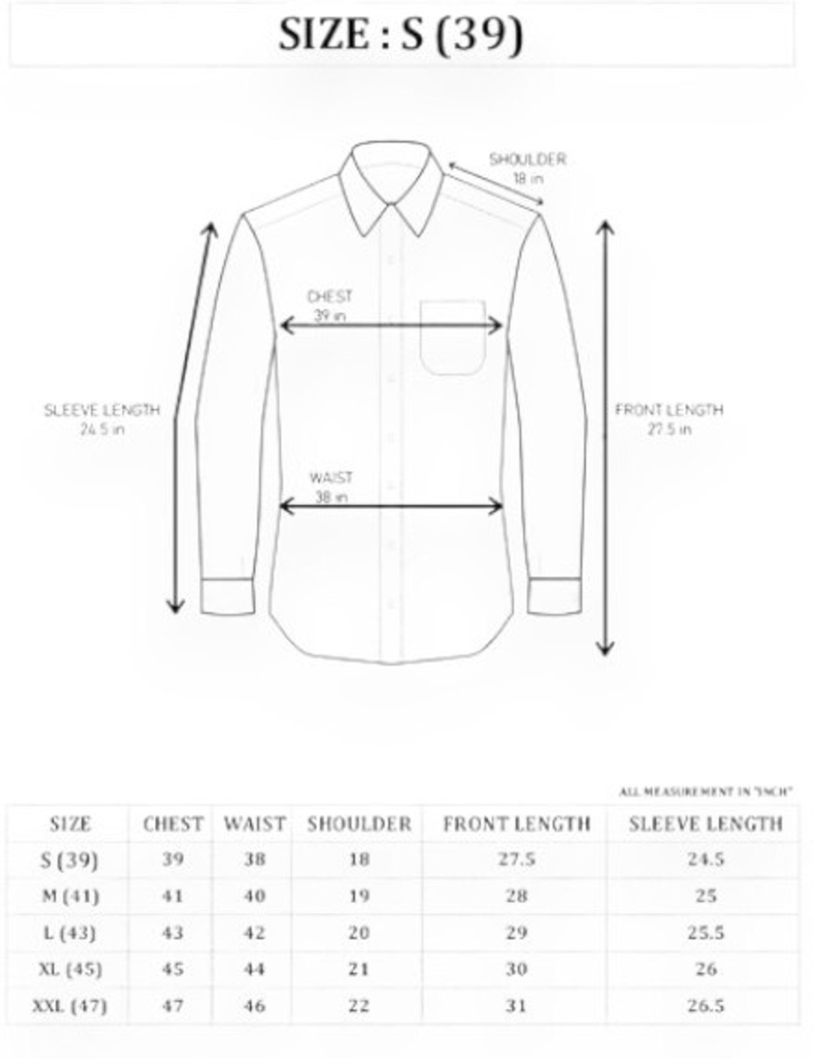 Image of VYOMENTERPRISEE Men Solid Formal Black Shirt