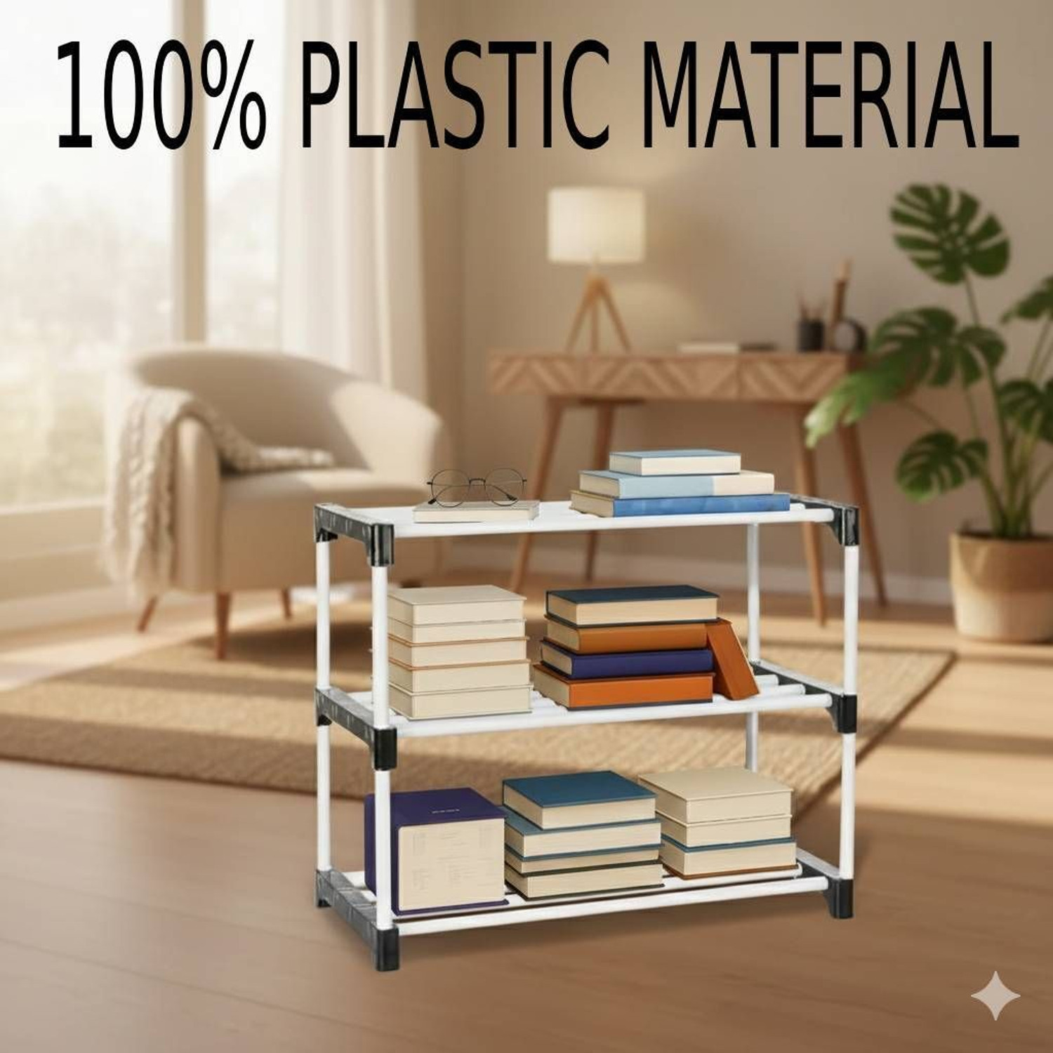 Image of YASHVI Plastic Shoe Stand