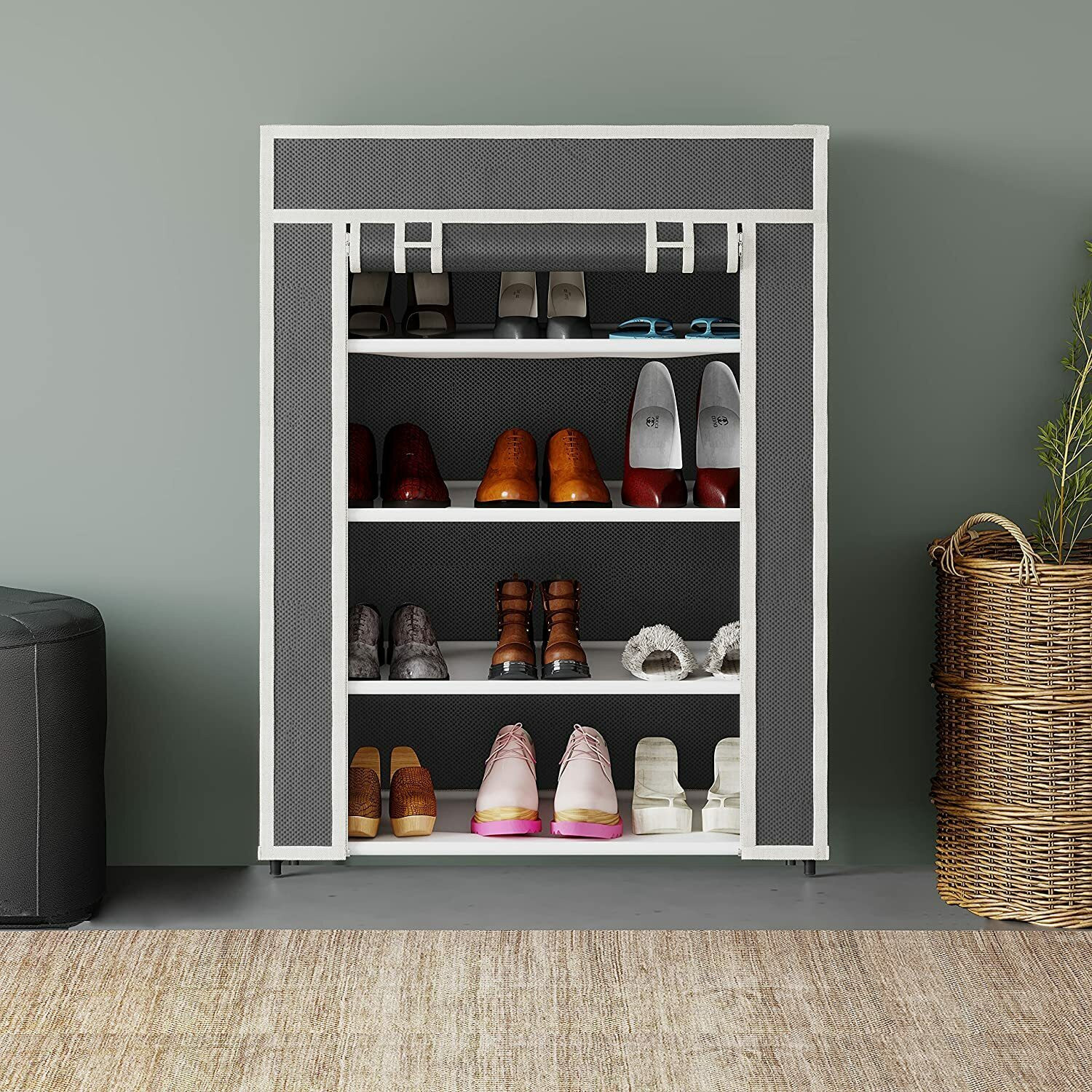 Image of Gallaxy Advance Carbon Steel Collapsible Wardrobe