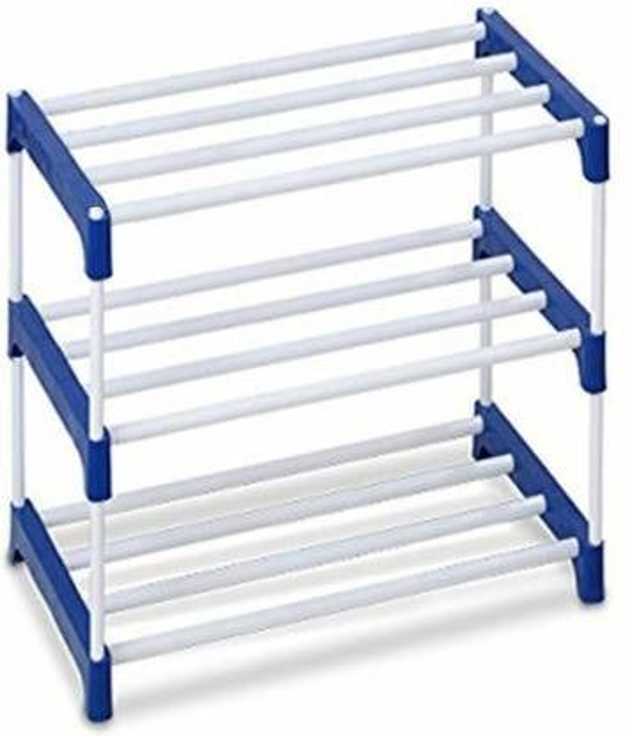 Image of Plexus enterprises 3 layer Rack Plastic Shoe Stand