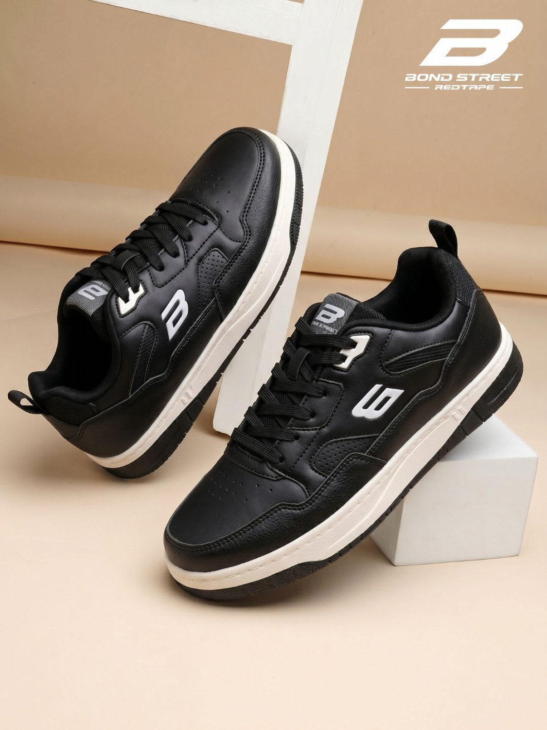 Image of Bond Street By Red Tape Men's Casual Sneakers | Lightweight, Comfortable & Durable Fashion Sneakers For Men