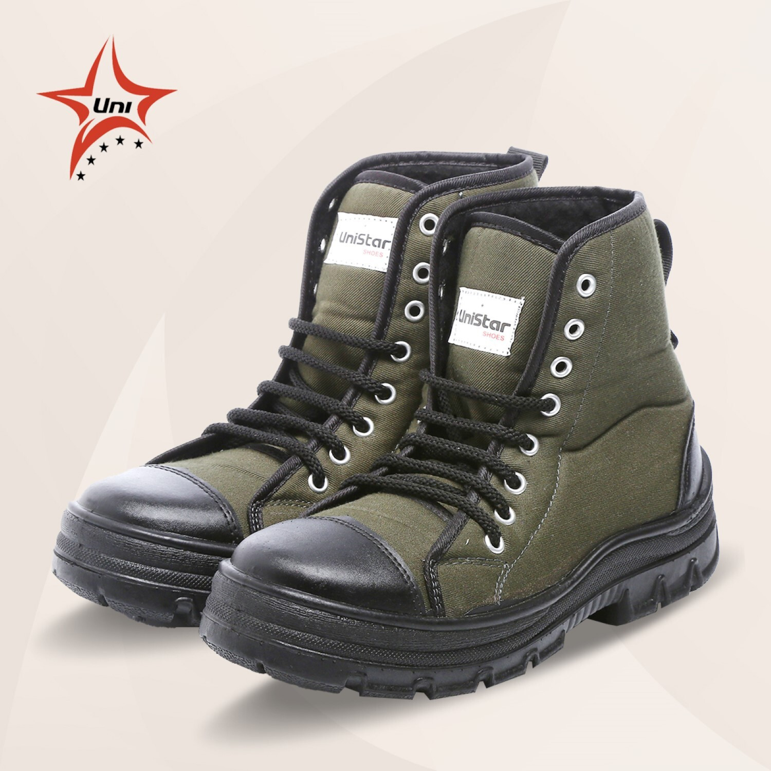 Image of Unistar Jungle Boots for Mountaineering | Mild Waterproof-Protection for Men's Outdoors For Men