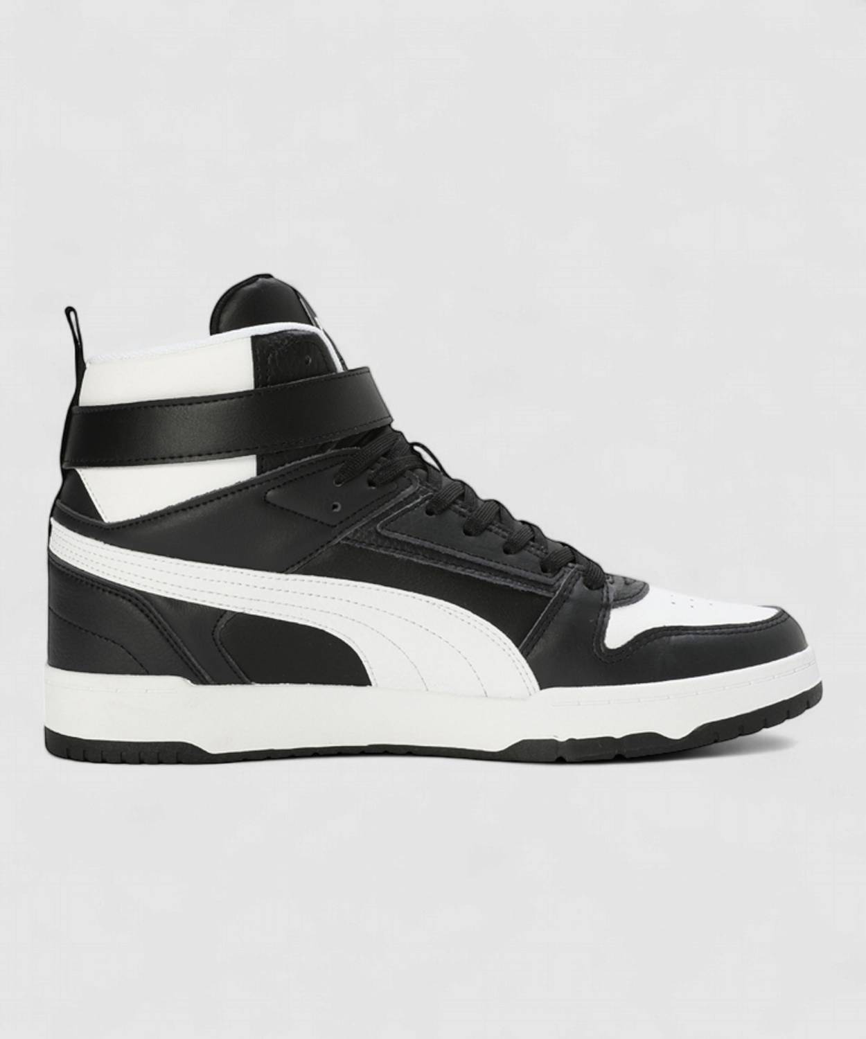 PUMA Court Shatter Mid Sneakers for Men, Black - Image 2