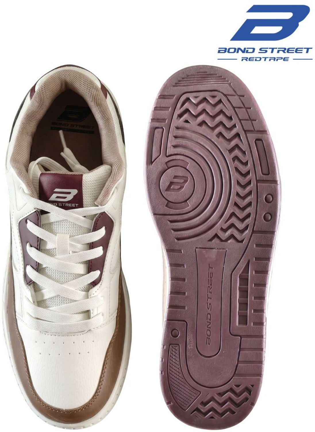 Image of Bond Street By Red Tape Men's Casual Sneakers | Lightweight, Stylish & Comfort Sneakers For Men