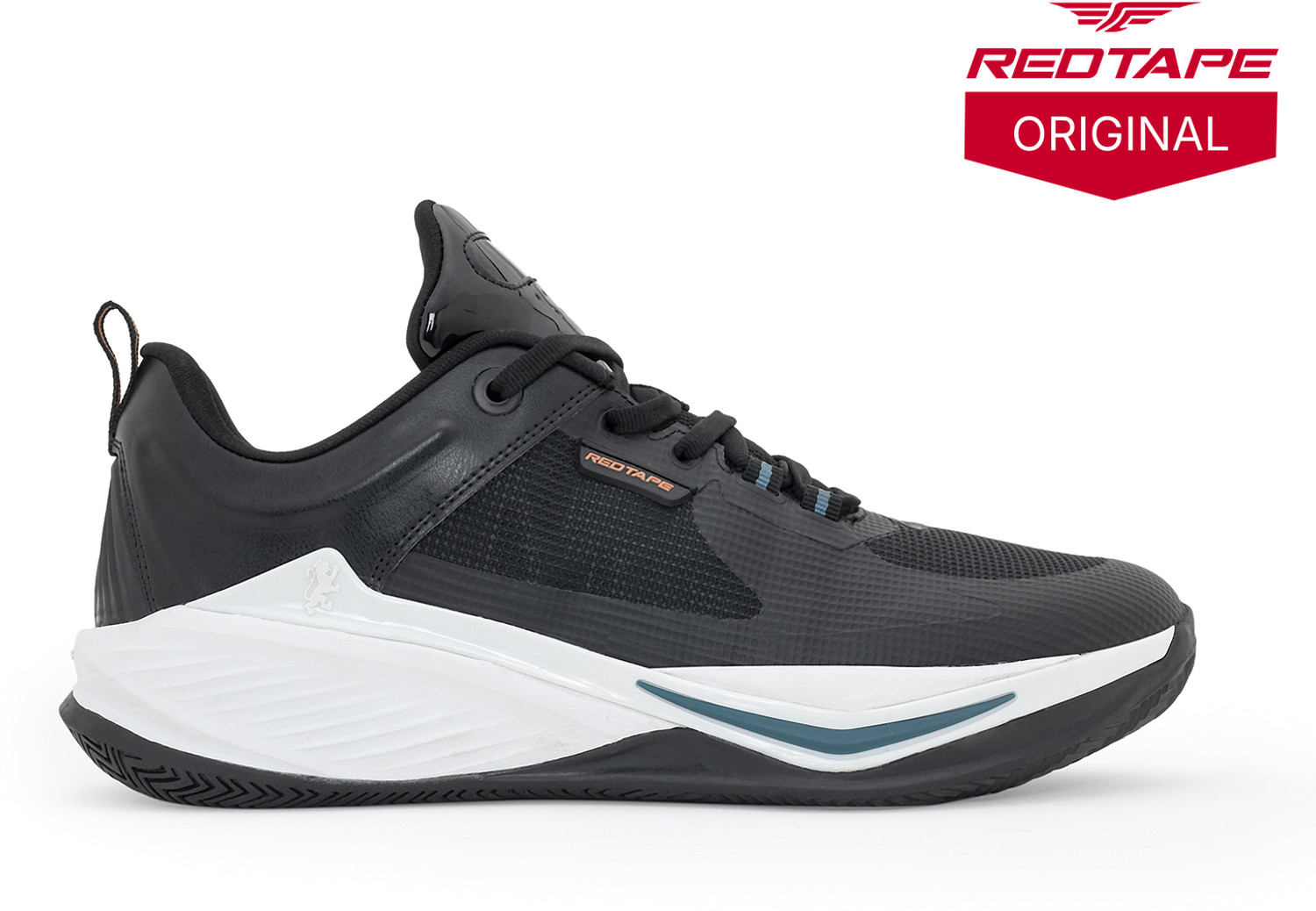 Image of Red Tape Basketball Shoes for Men | Cultured Round-Toe Shape & Cushioning Technology Basketball Shoes For Men