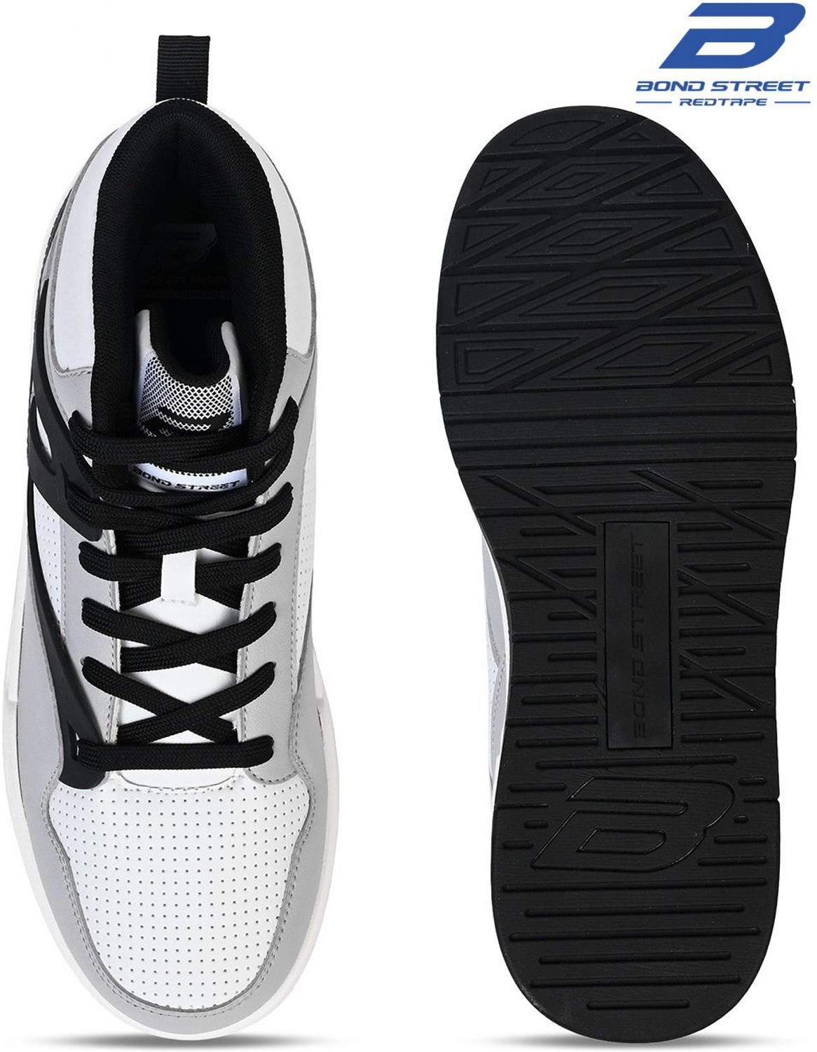 Image of Bond Street By Red Tape Men's Casual Sneakers | Lightweight, Comfortable & Durable Fashion Sneakers For Men