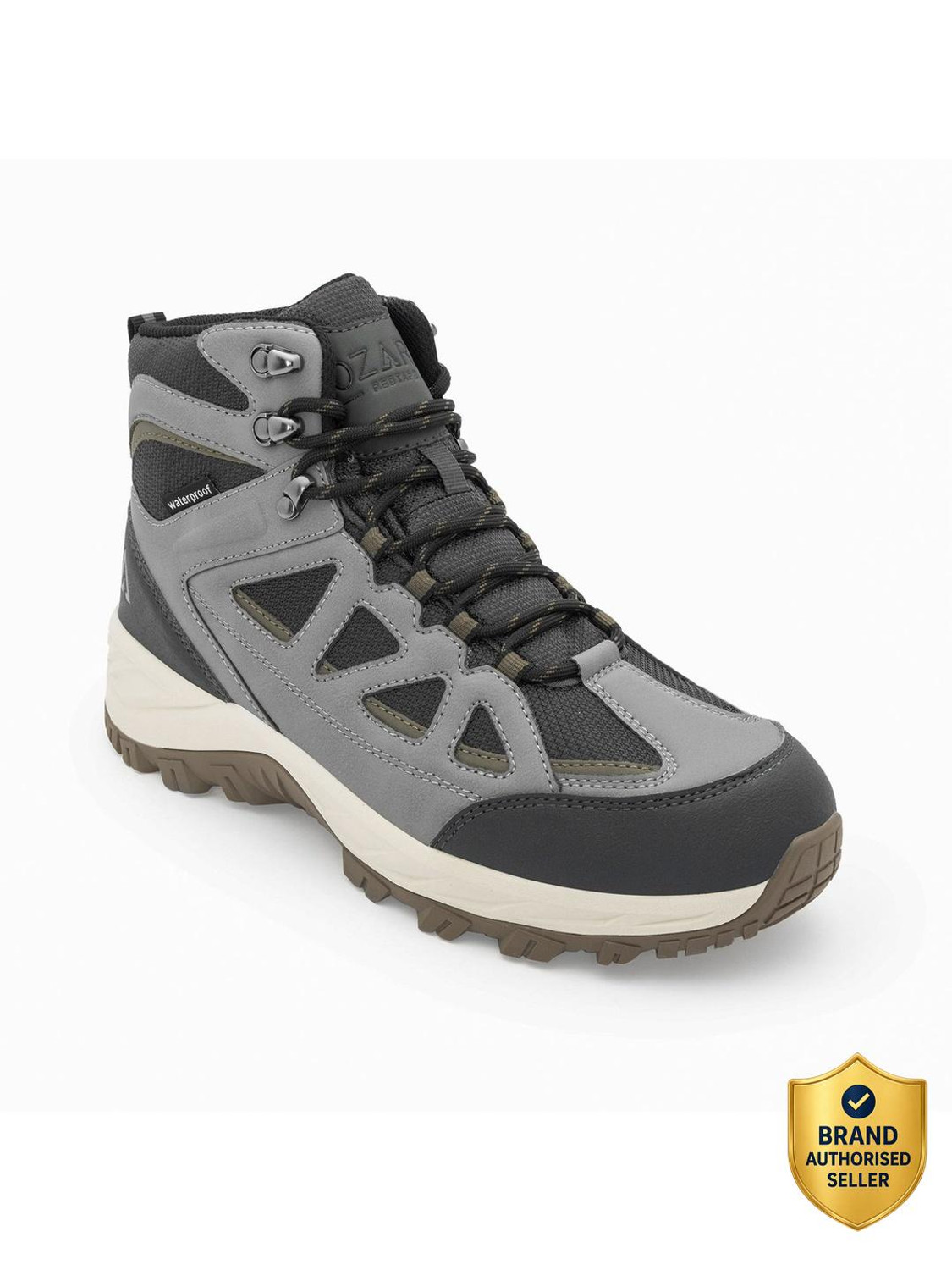 Image of RED TAPE Ozark High-Top Outdoor Hiking & Trekking Shoes For Men