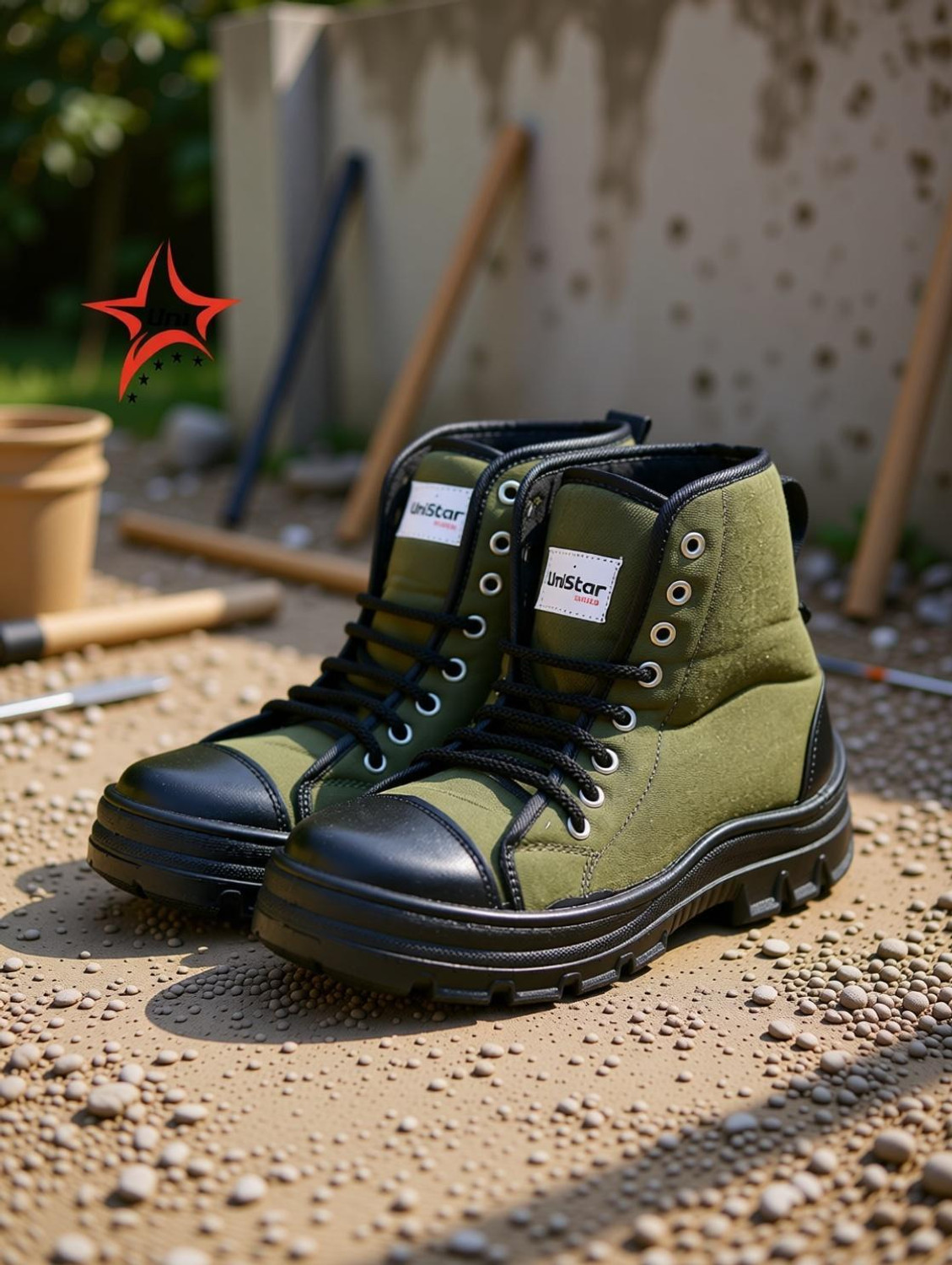 Image of Unistar Jungle Boots for Mountaineering | Mild Waterproof-Protection for Men's Outdoors For Men