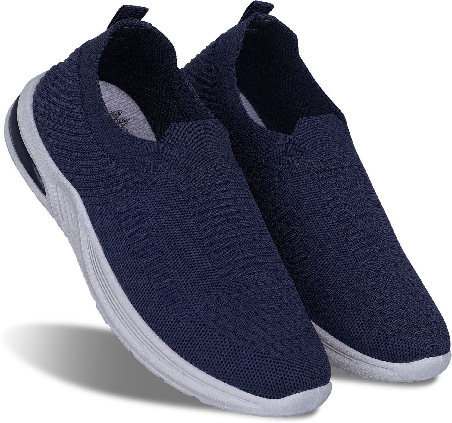 Image of fooinQ Women Gym & Running Shoes Lightweight Breathable Cushioned Comfort AntiSlip Sole Slip On Sneakers For Women