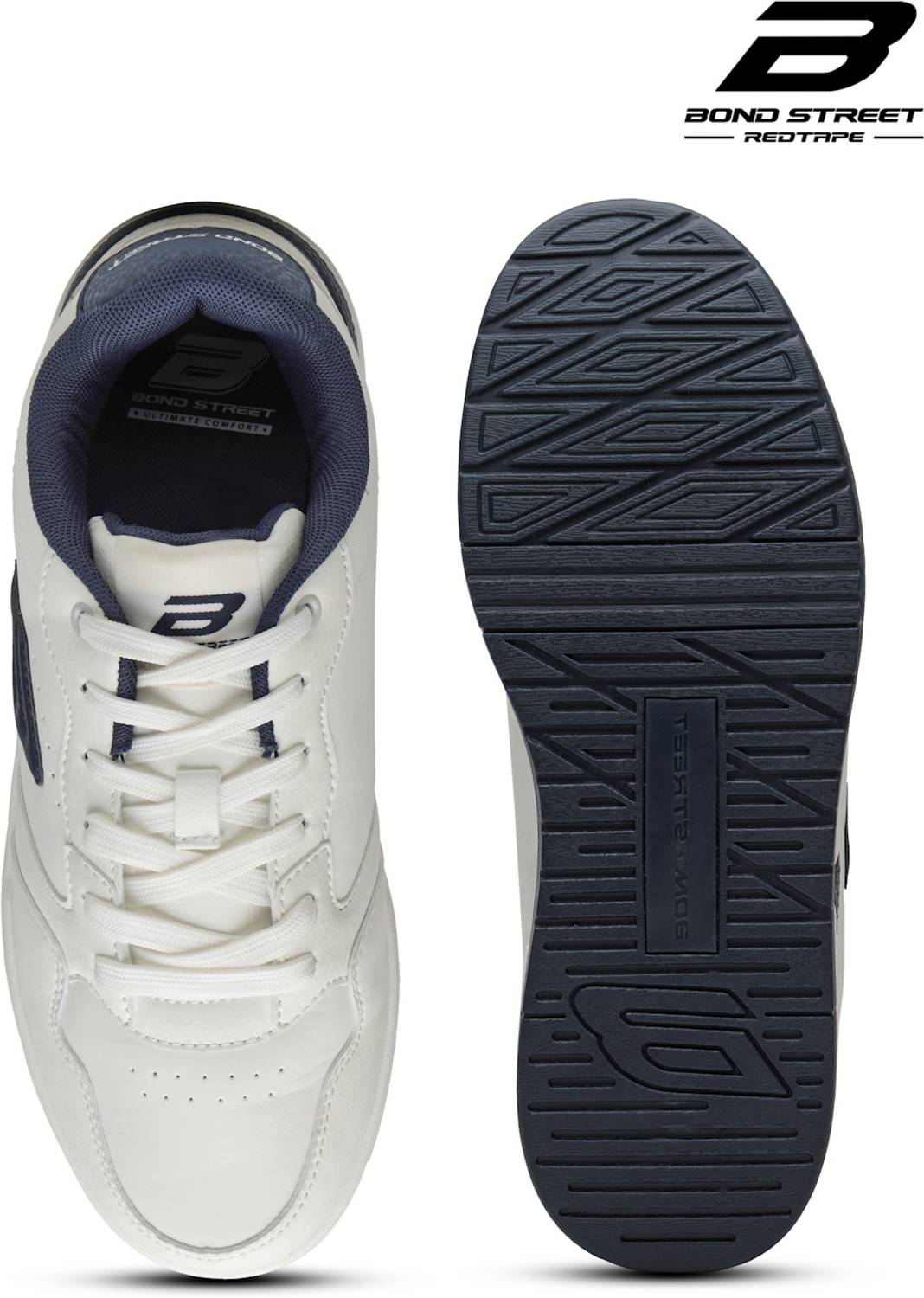 Bond Street Men's Red Casual Sneakers - Image 5