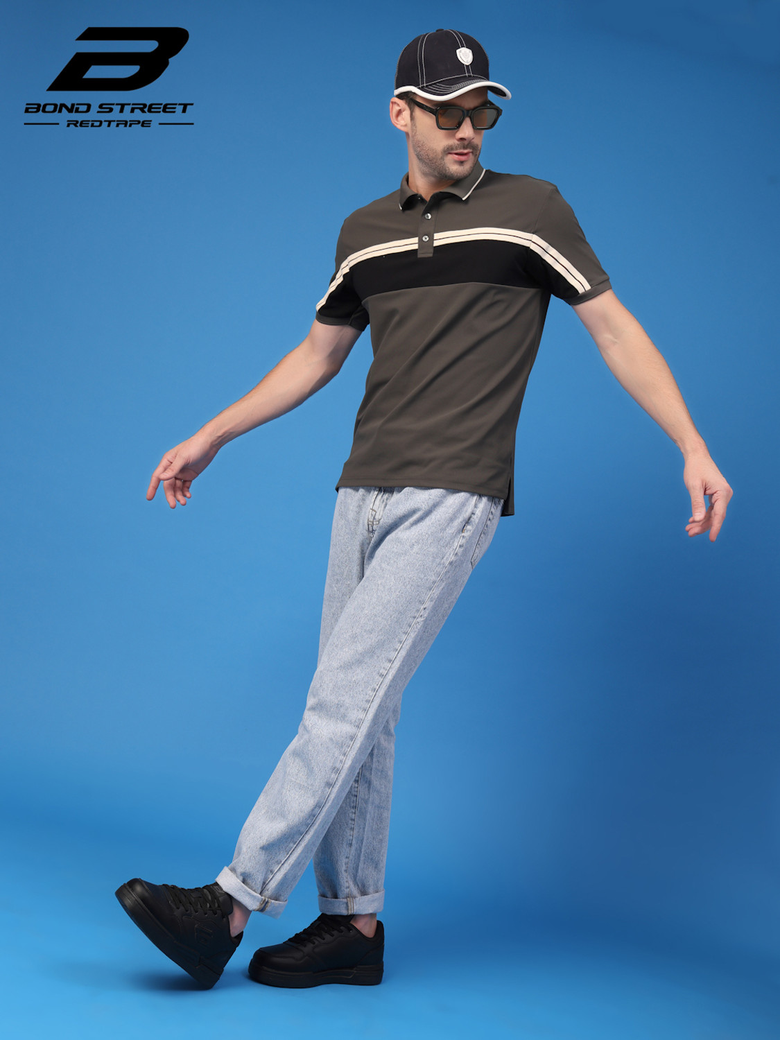 Image of Bond Street By Red Tape Men's Casual Sneakers | Stylish & Comfortable Fashion Sneakers For Men