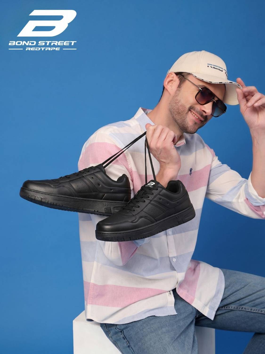 Bond Street By Red Tape Men's Casual Sneakers Red - Image 4