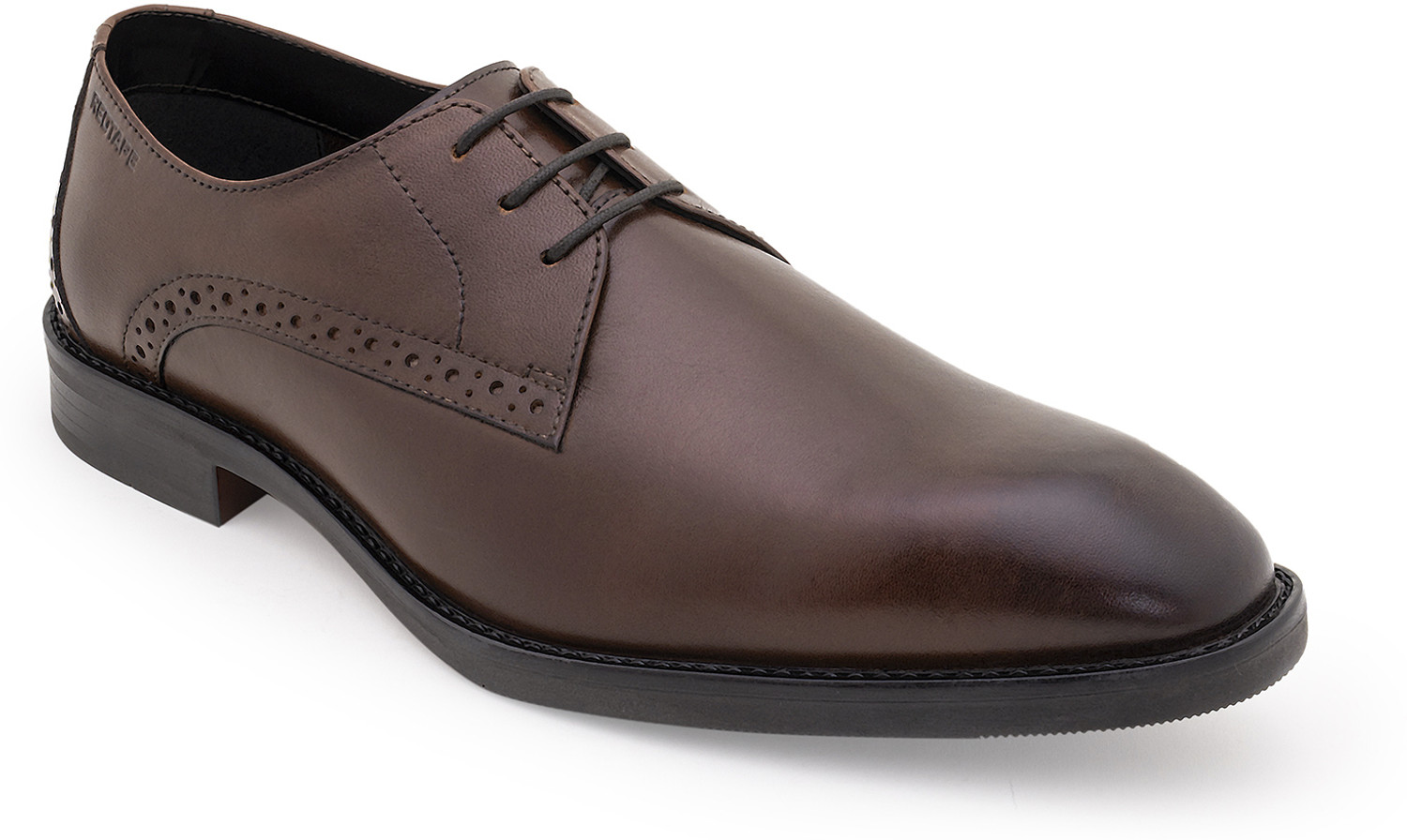 Image of RED TAPE Derby Formal Shoes for Men in Brown | Formal Shoes Derby For Men