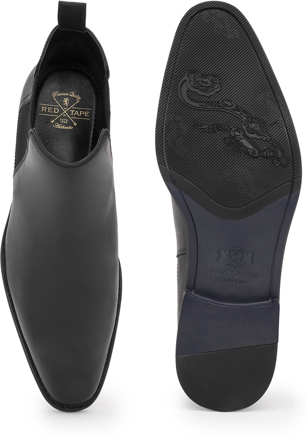 Image of RED TAPE Chelsea Boots for Men | Soft Cushioned Insole, Slip-Resistance Boots For Men