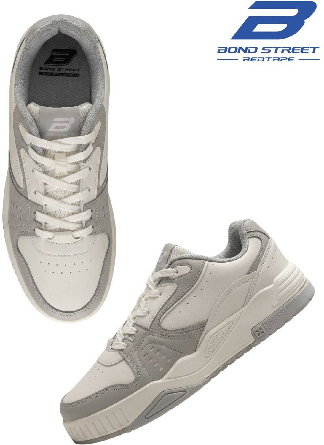 Bond Street Men's Casual Sneakers Red - Image 2