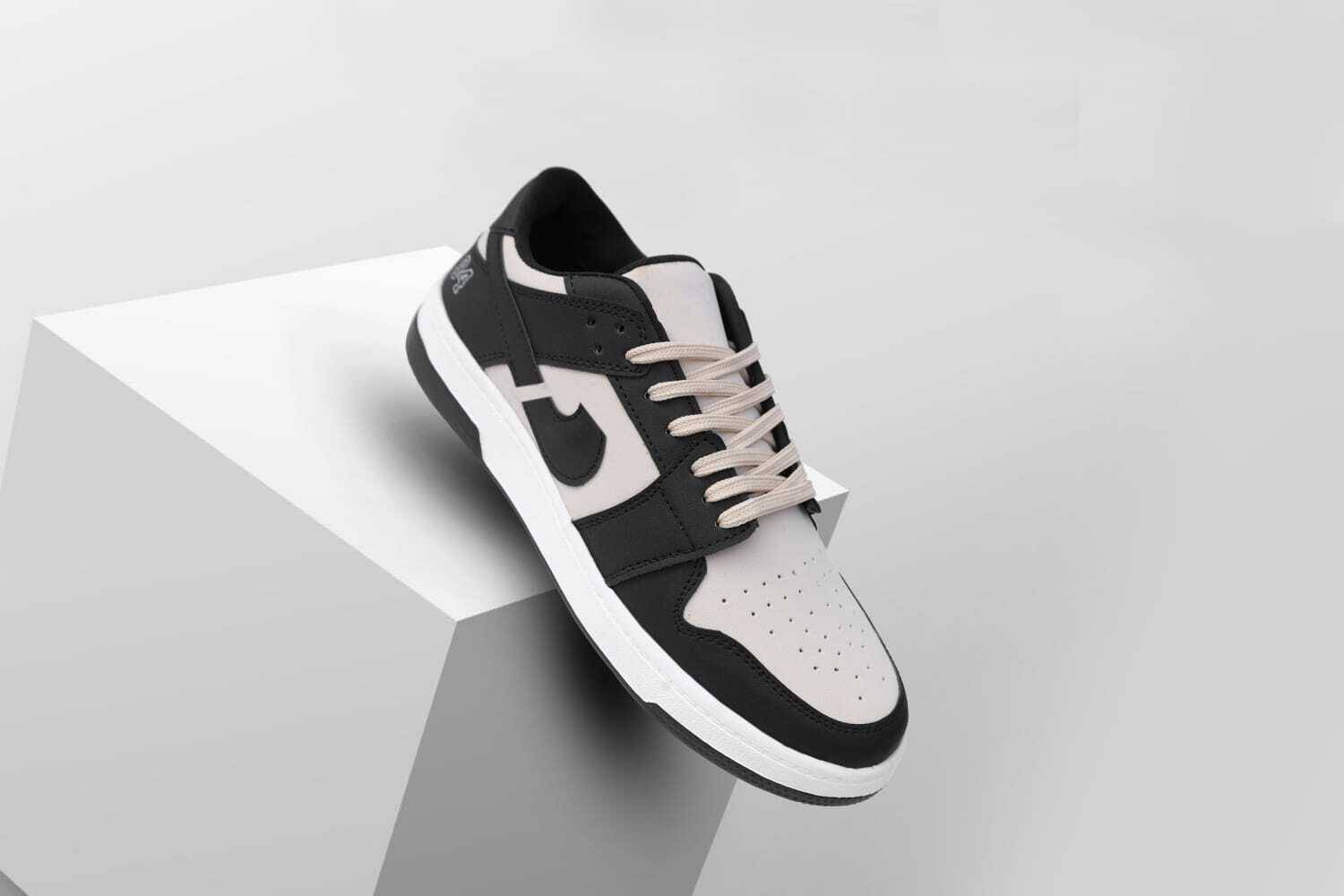 SK_Black Sneakers For Men - Image 3