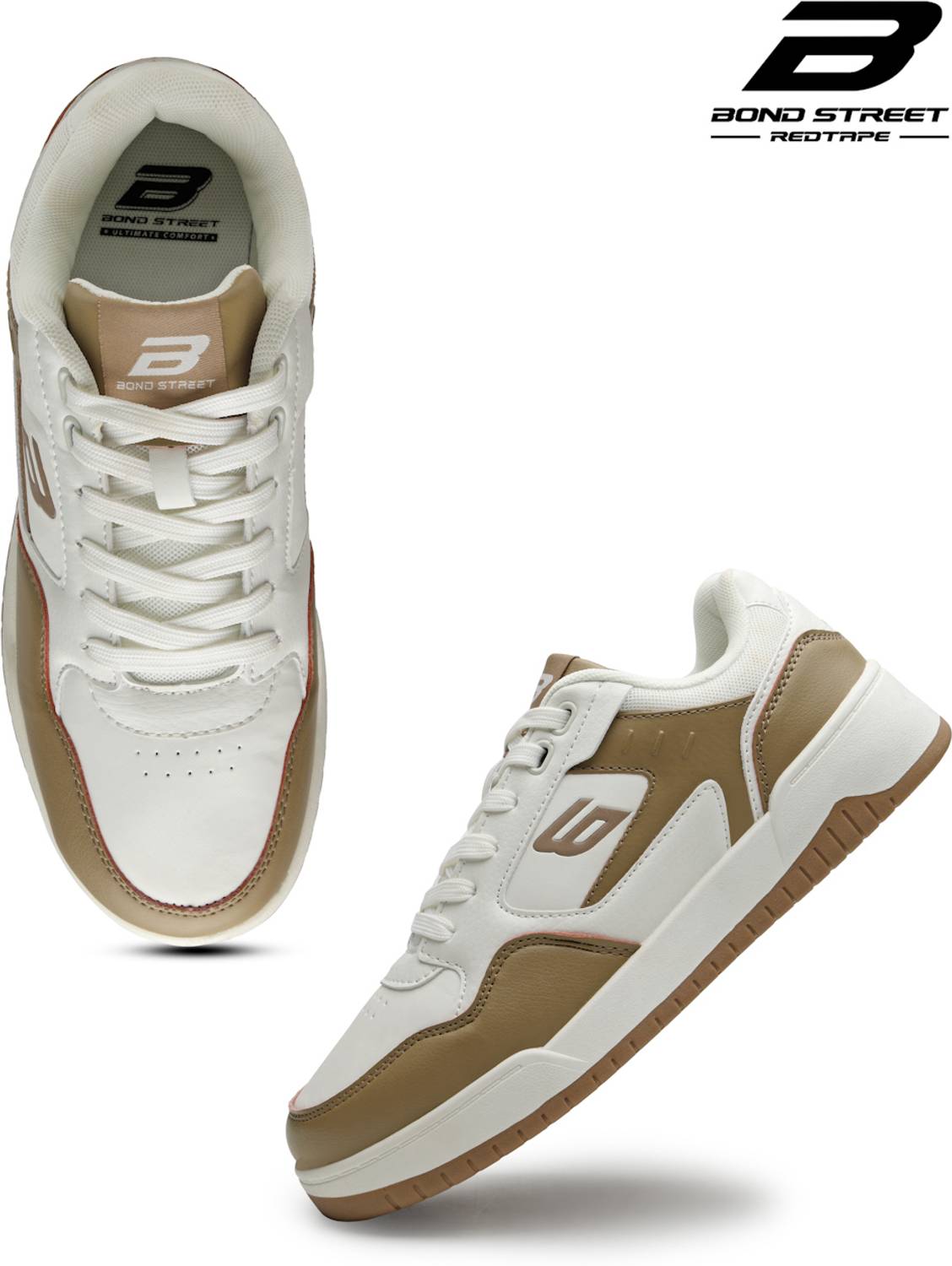 Bond Street By Red Tape Men's Red Sneakers - Image 2
