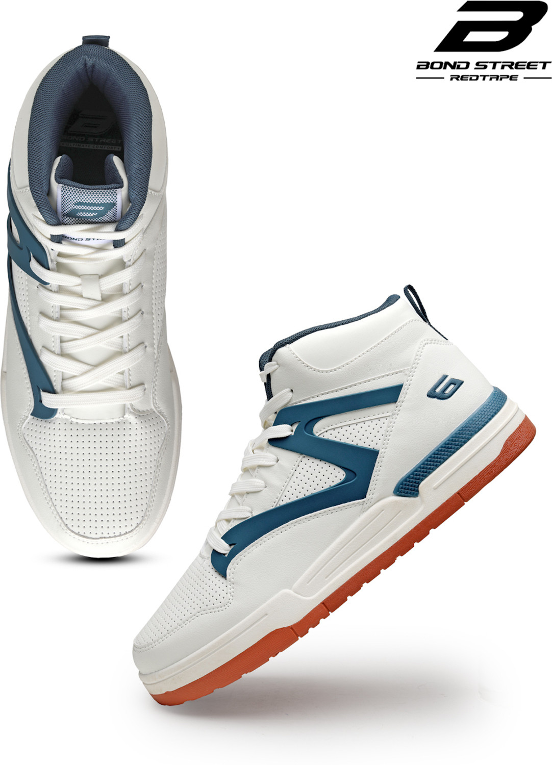 Image of Bond Street By Red Tape Men's Casual Sneakers | Lightweight, Comfortable & Durable Fashion Sneakers For Men