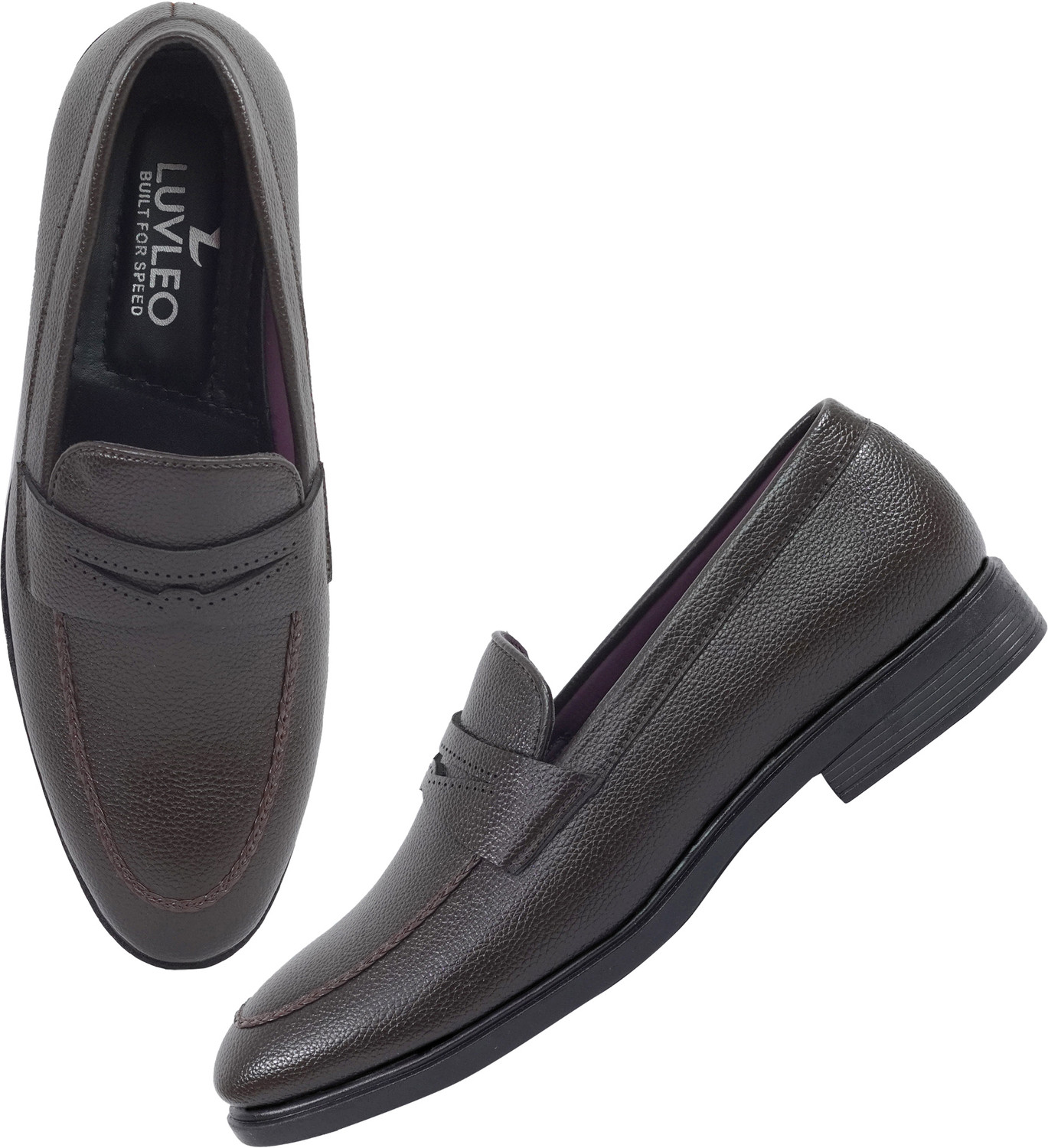 Image of LUVLEO Mens Designer Partywear, Stylish, Office Use , Casual, Loafers Shoes Loafers For Men