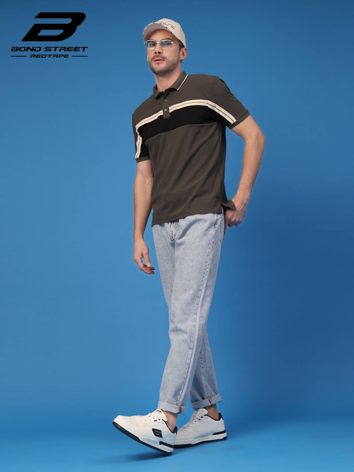 Bond Street Men's Red Casual Sneakers - Image 4
