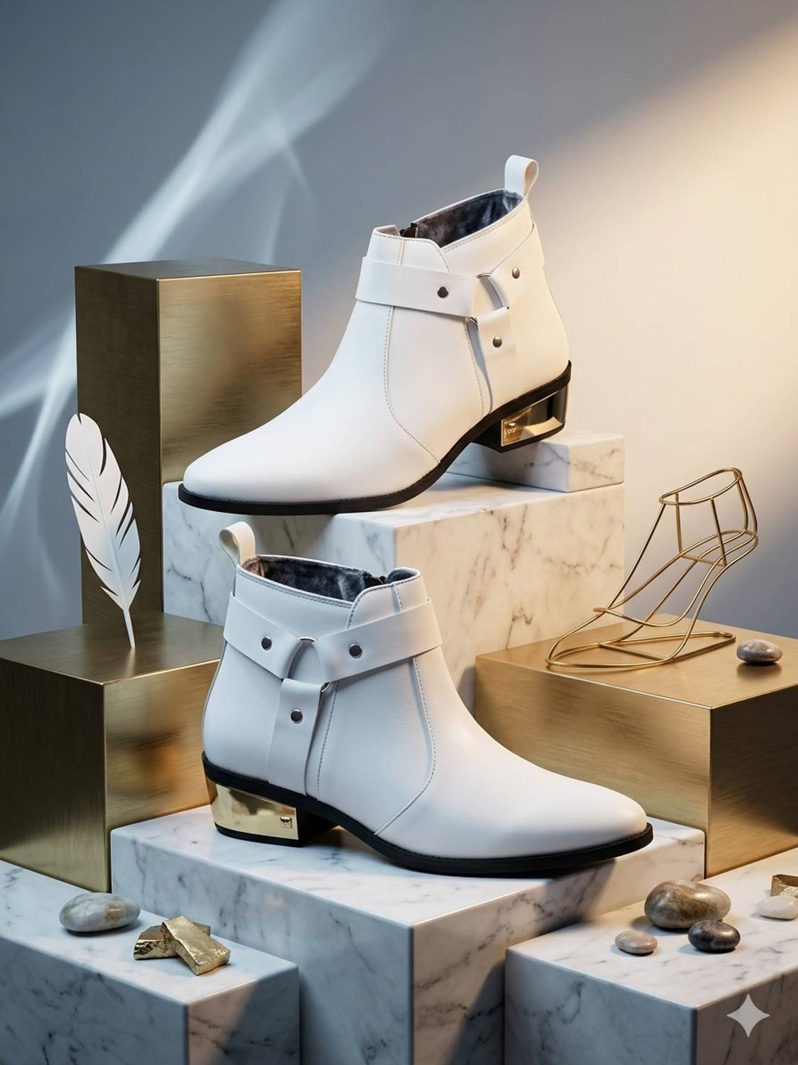 Zenvora Men's Synthetic Chelsea Boots - Image 5