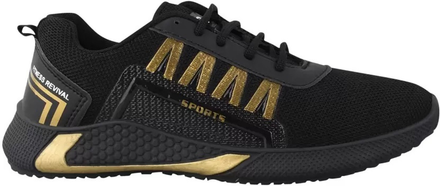 Image of Gorofy Gorofy Sport Shoe LaceUp Lightweight Multicolour Running Shoes For Men Pack Of 3 Running Shoes For Men