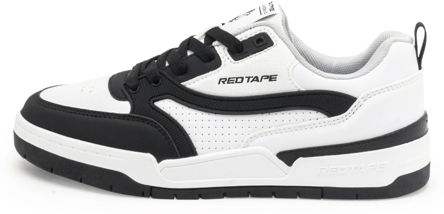 RED TAPE Black and White Shoes for Men - Image 3