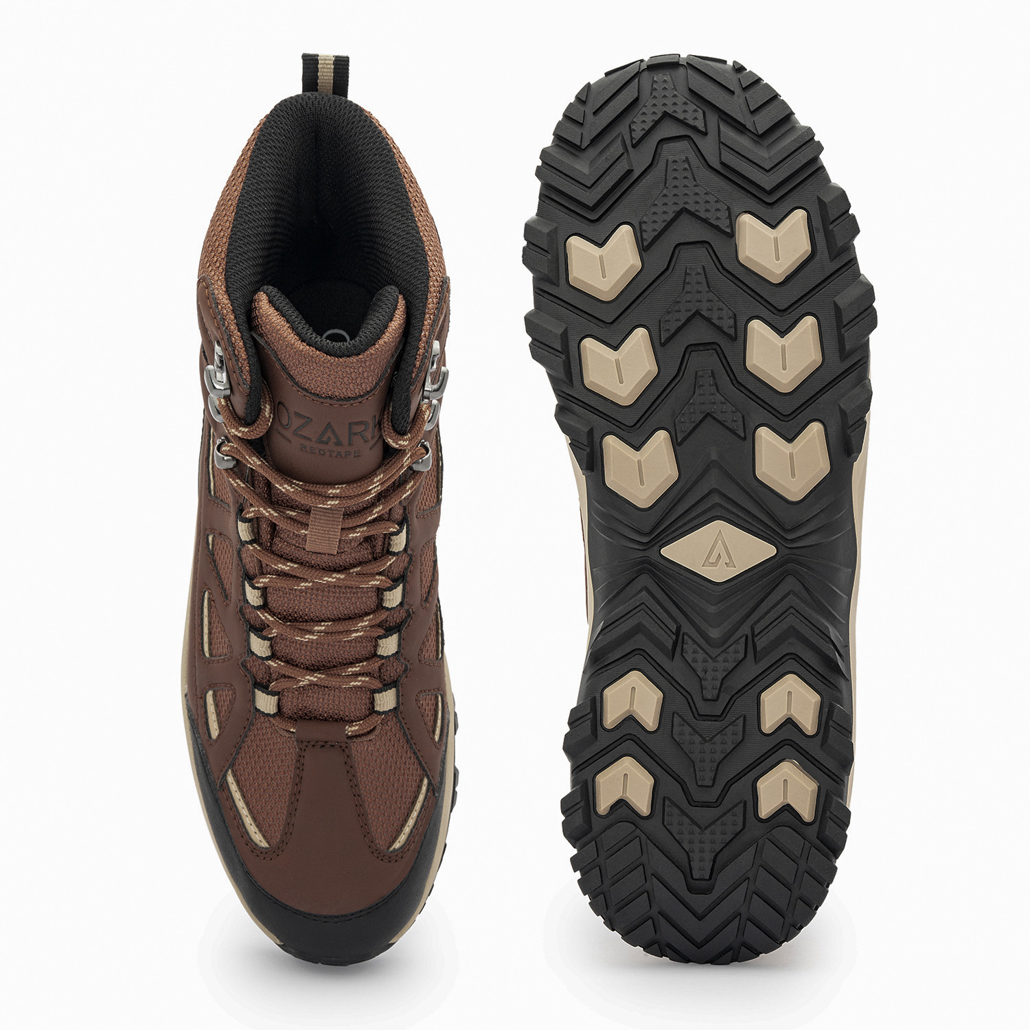 Image of RED TAPE Ozark High-Top Outdoor Hiking & Trekking Shoes For Men