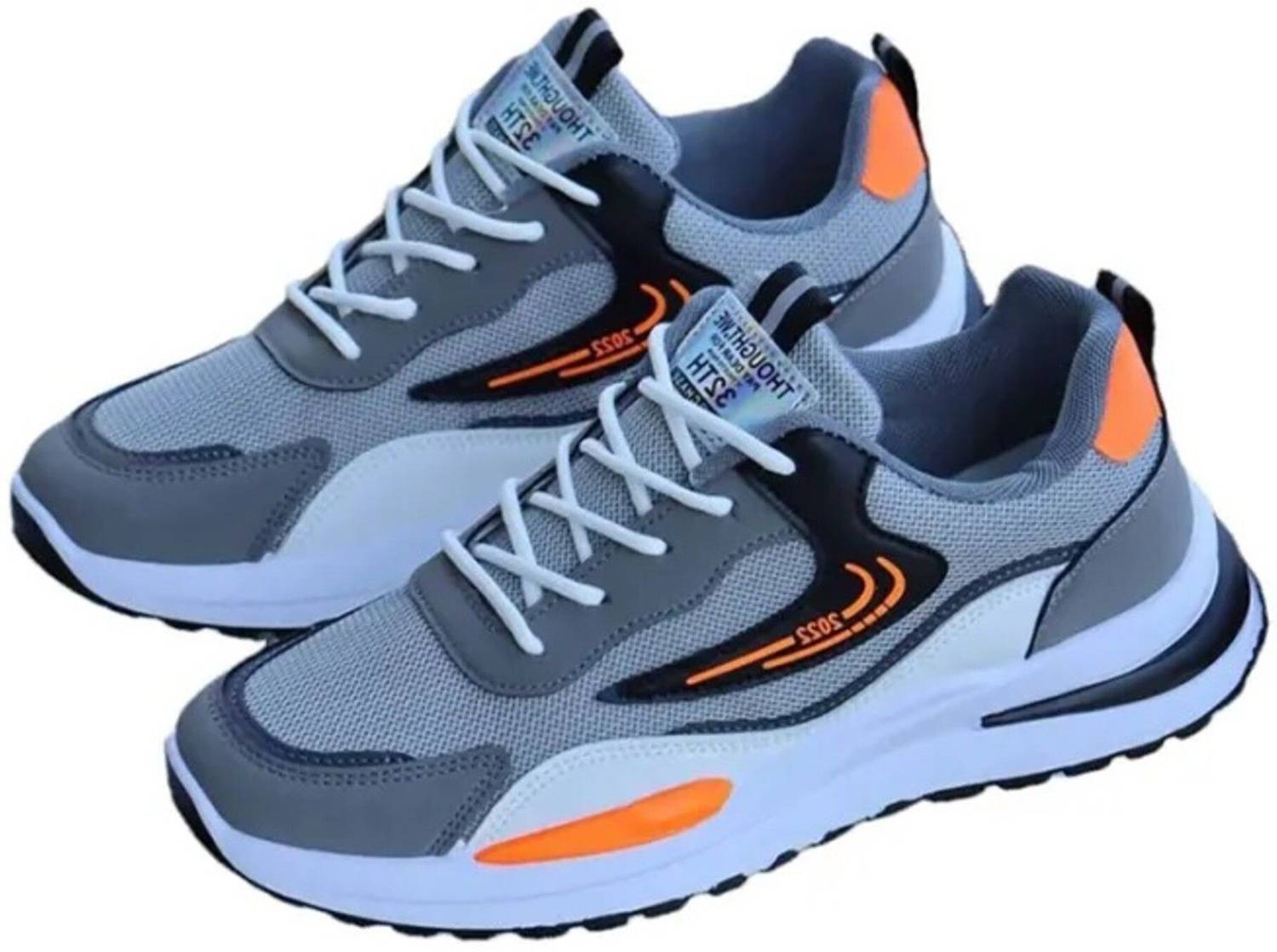 RisingFox Men's Breathable Mesh Running Sneakers - Image 2