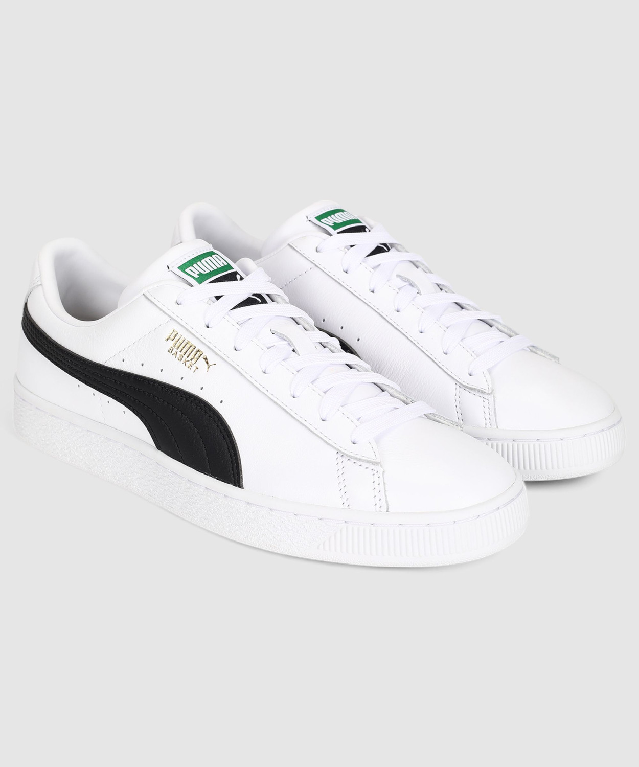 Image of PUMA BASKET CLASSIC XXL Sneakers For Men (White, 5)
