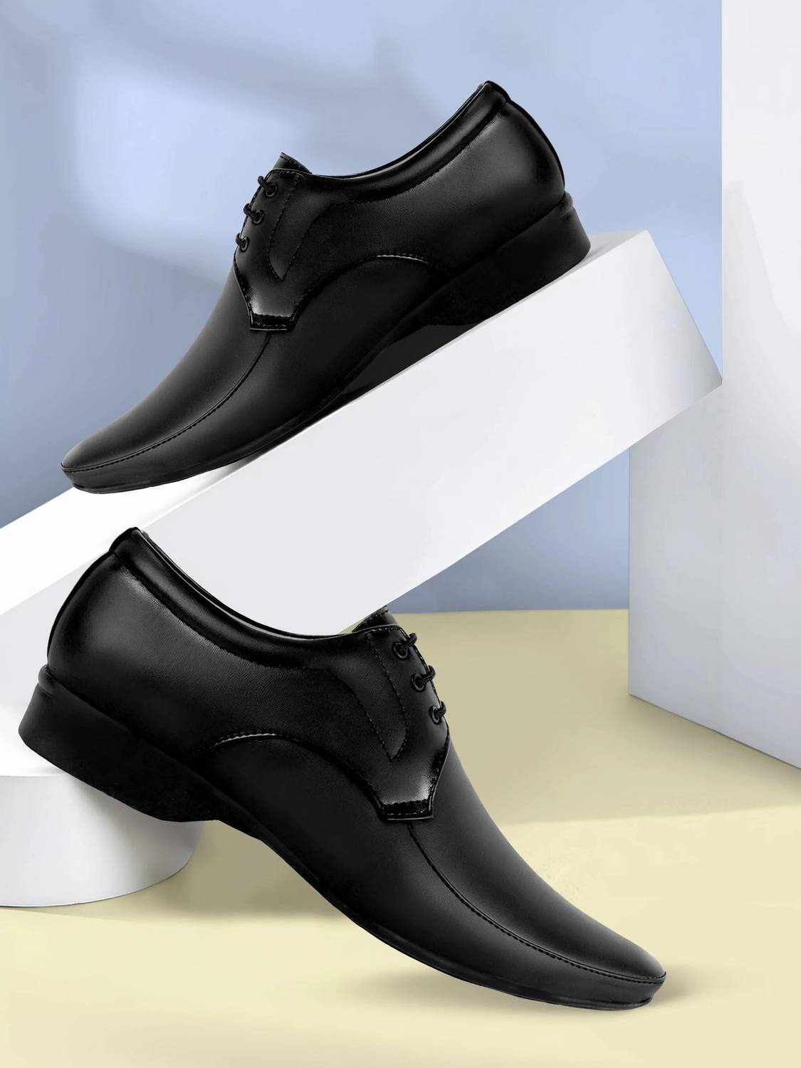Aaeshu Men & Boys Stylish & Atractive black Color office formal shoe Lace Up For Men